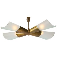 Max Ingrand for Fontana Arte Chandelier or Ceiling Light