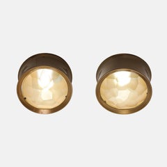 Max Ingrand for Fontana Arte Gem-Cut Crystal Wall or Ceiling Lights Model 2319