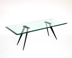 Max Ingrand pour Fontana Arte Table basse en verre Model No 1870/1circa 1950