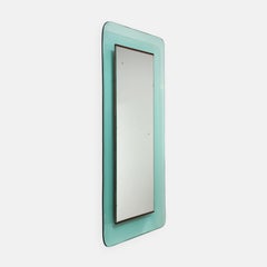 Max Ingrand for Fontana Arte Large Rectangular Mirror Model 2273