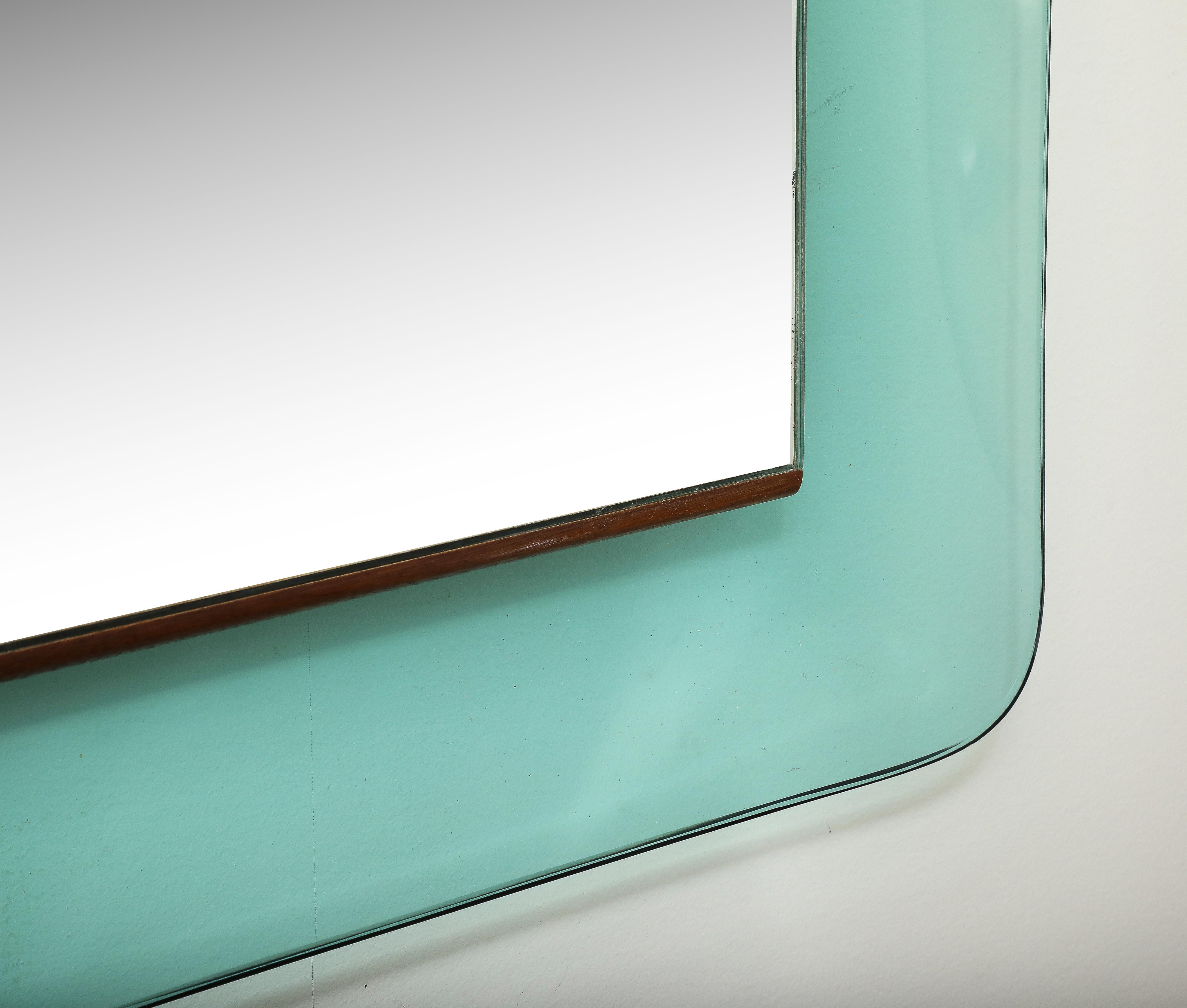 Glass Max Ingrand for Fontana Arte Large Rectangular Mirror Model 2273 For Sale
