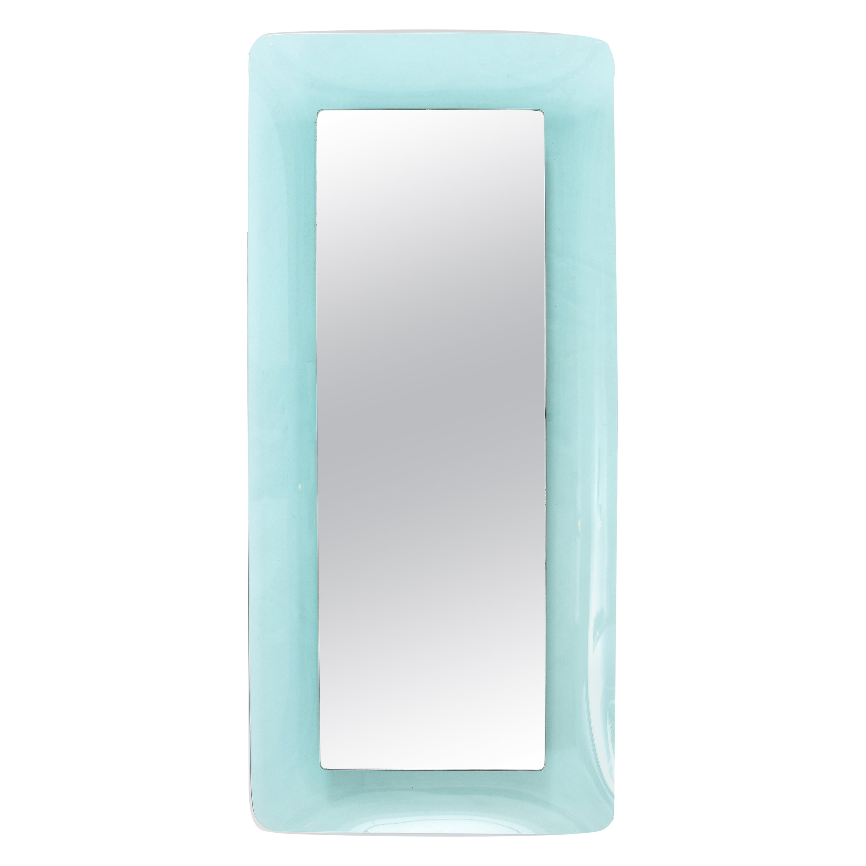 Max Ingrand for Fontana Arte Large Rectangular Mirror Model 2273