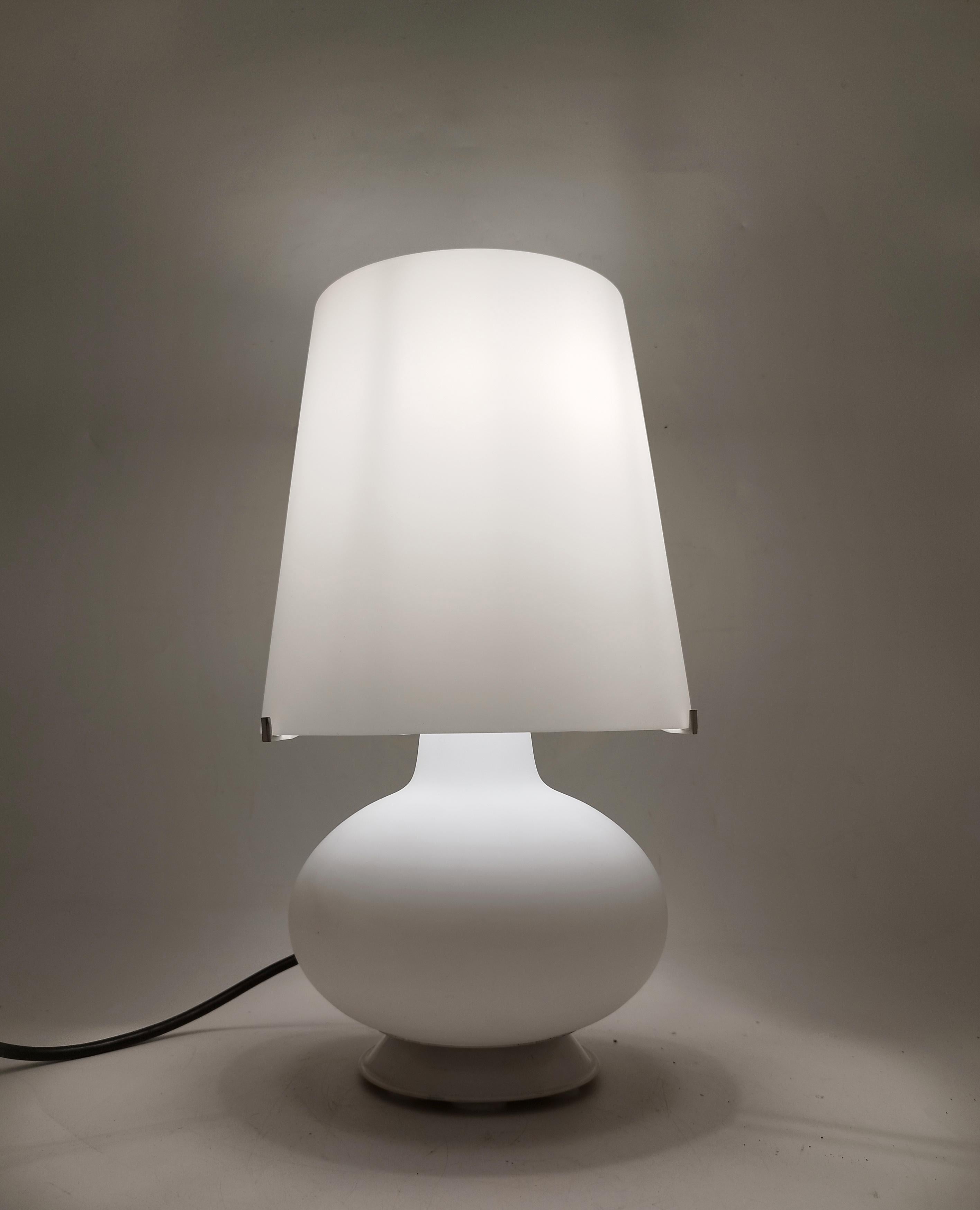 Late 20th Century Max Ingrand for Fontana Arte Little 1853 Table Lamp, Italy 1970s