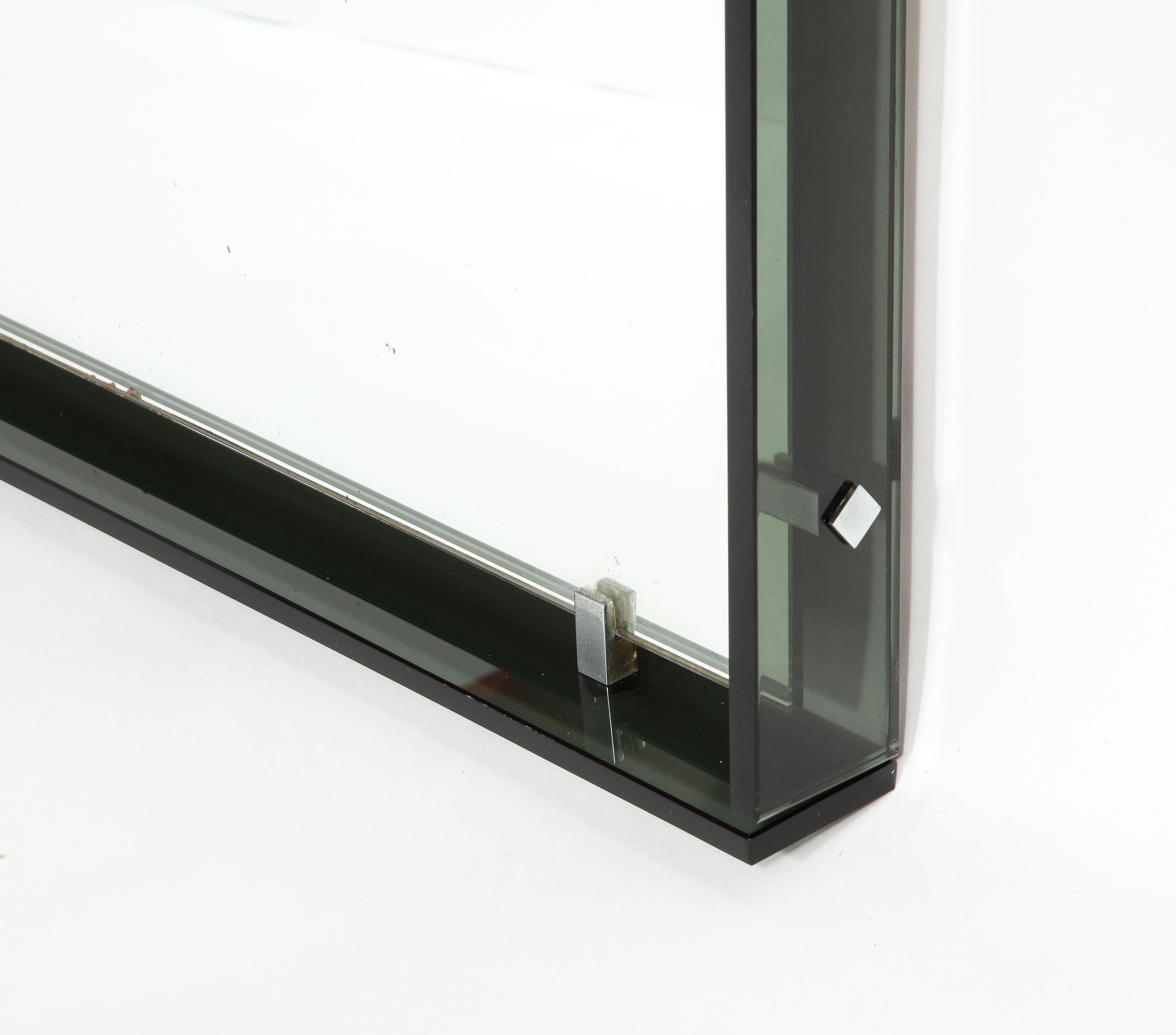 Max Ingrand for Fontana Arte Modernist Rectangular Mirror Model 2014 For Sale 3