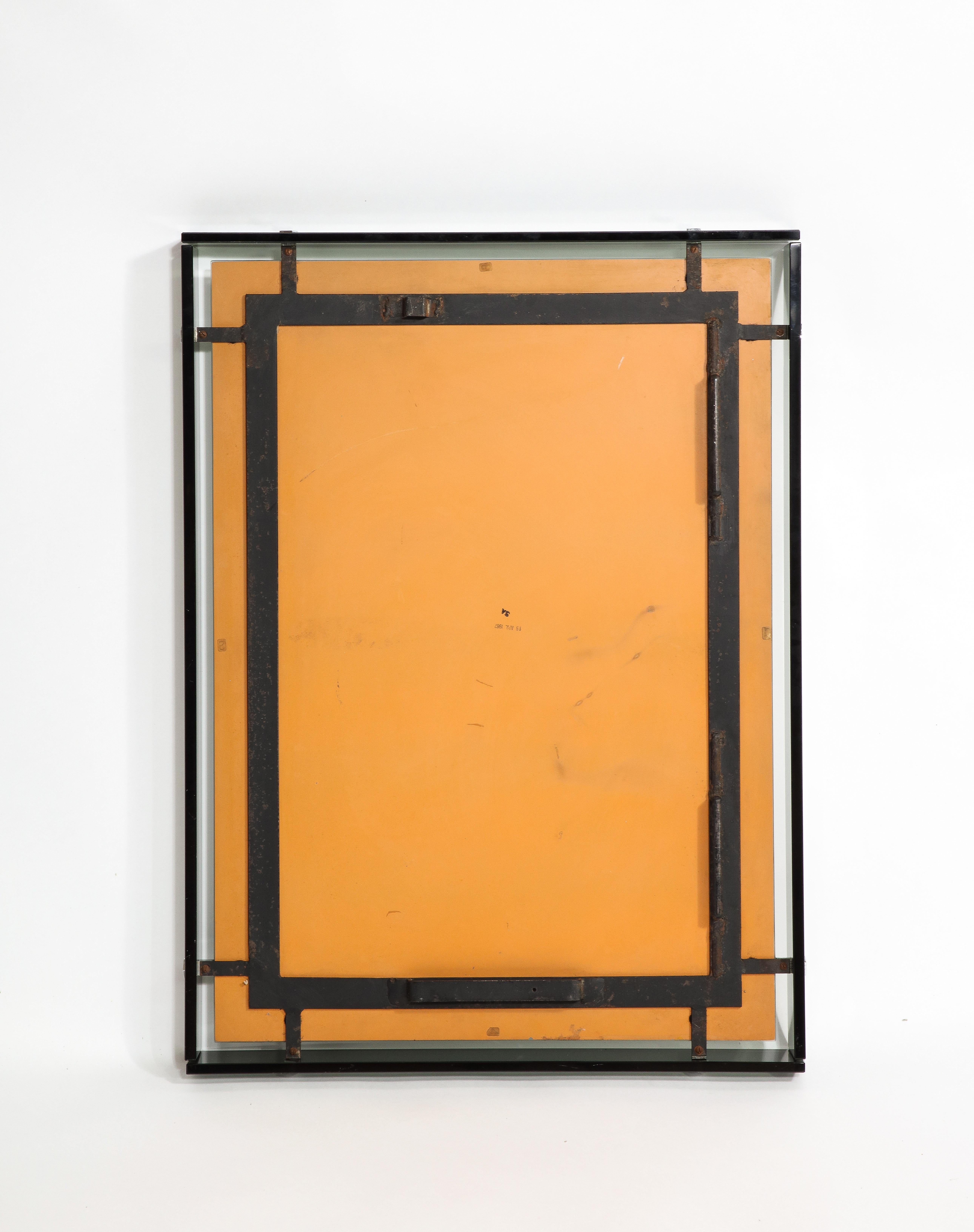 Miroir rectangulaire moderniste Max Ingrand pour Fontana Arte, Modèle 2014 en vente 4