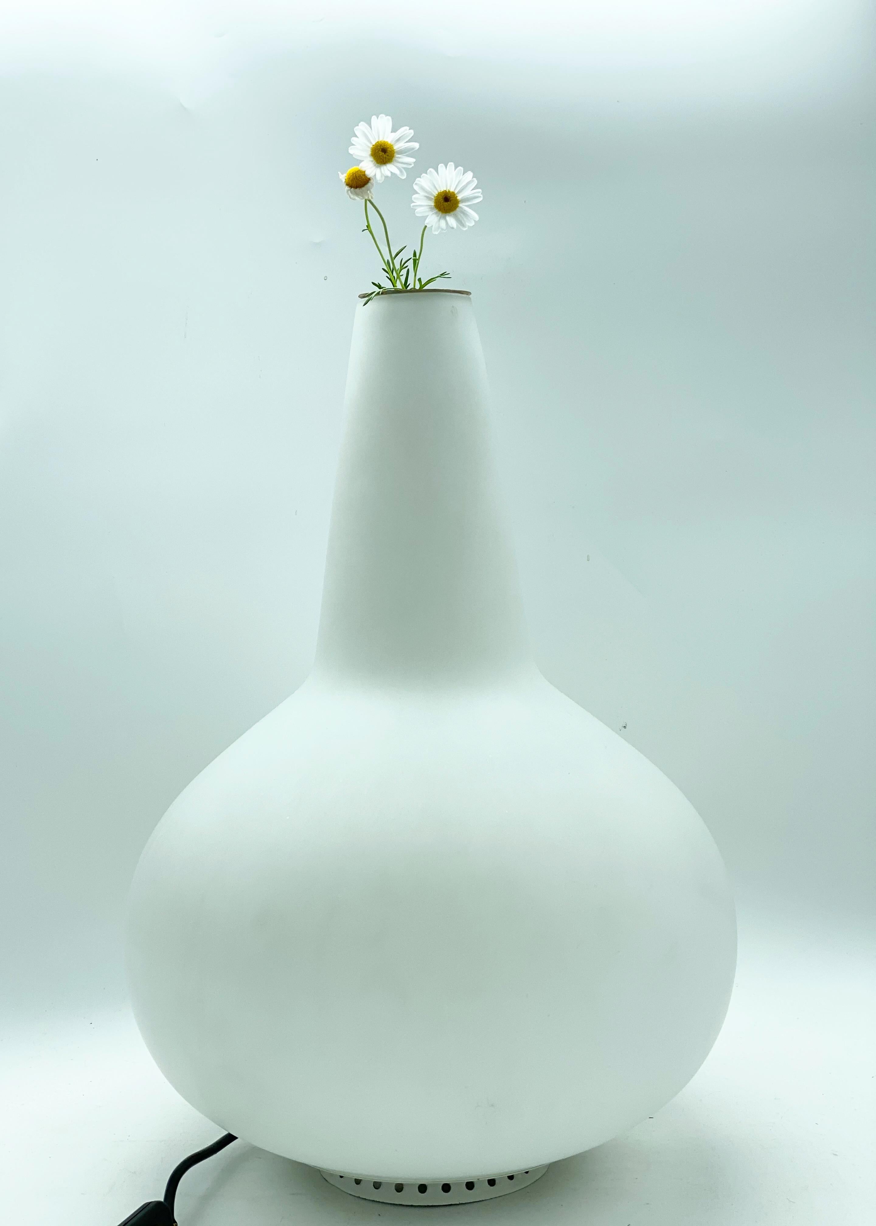 Mid-Century Modern Max Ingrand for Fontana Arte Omai Vase Table Lamp, Italy, 1956