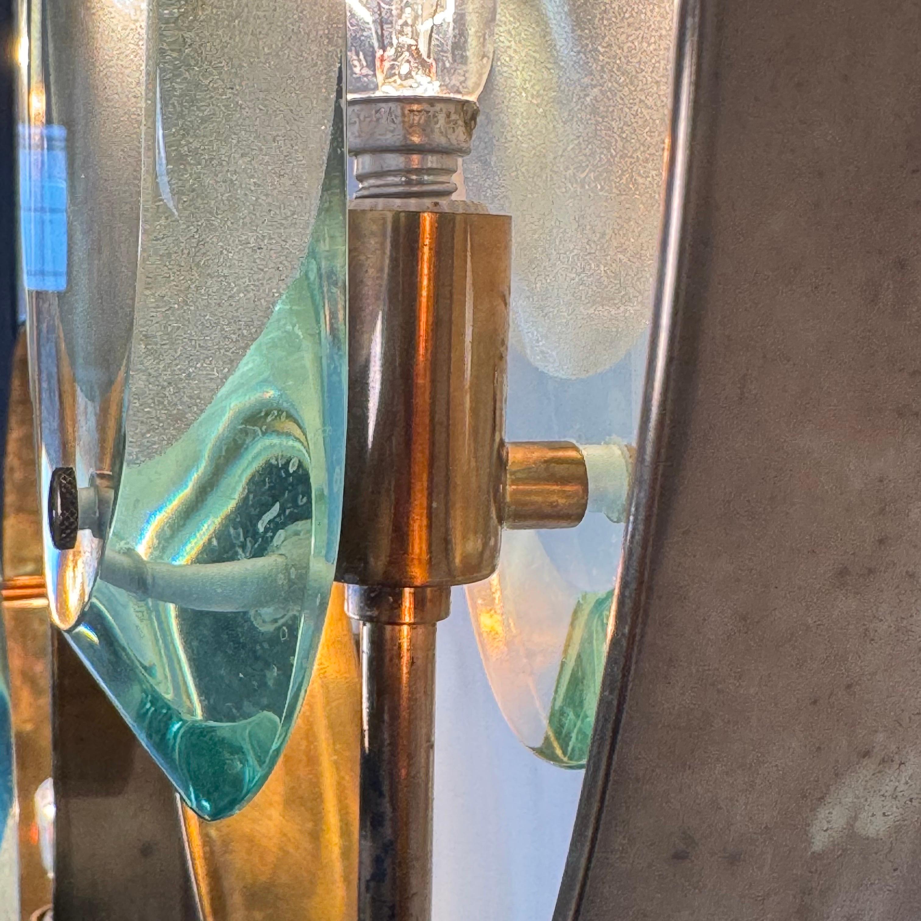 Max Ingrand for Fontana Arte, Pair of ‘Micro’ Sconces, Model 2240, 1950s, Signed For Sale 3