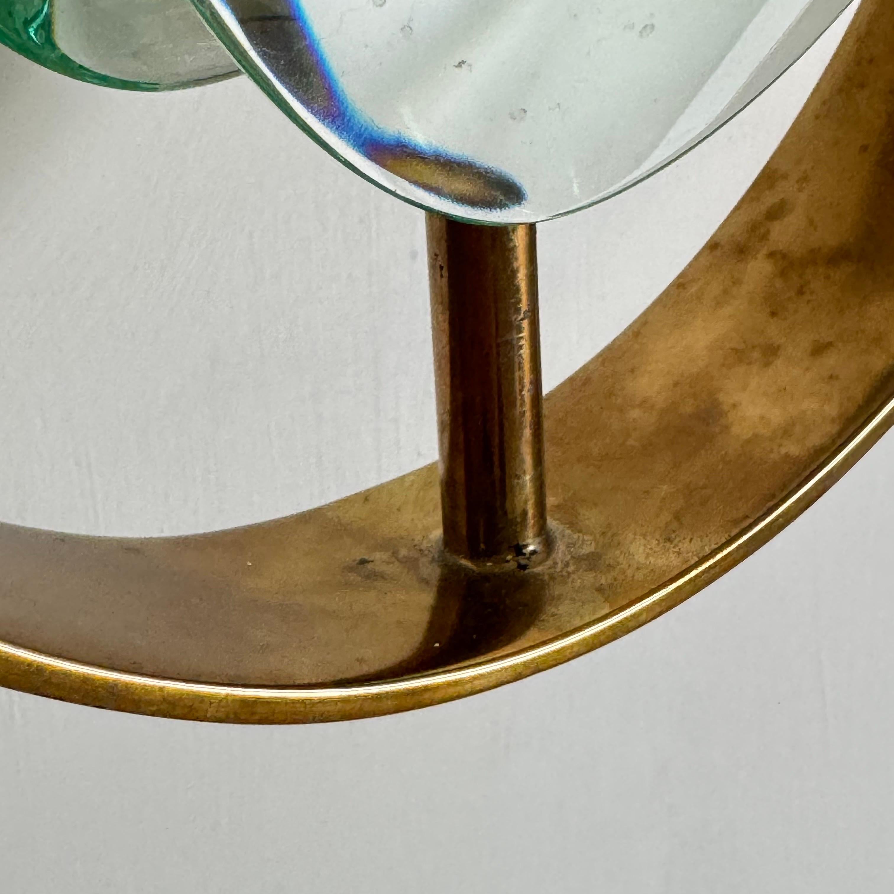 Max Ingrand for Fontana Arte, Pair of ‘Micro’ Sconces, Model 2240, 1950s, Signed For Sale 6