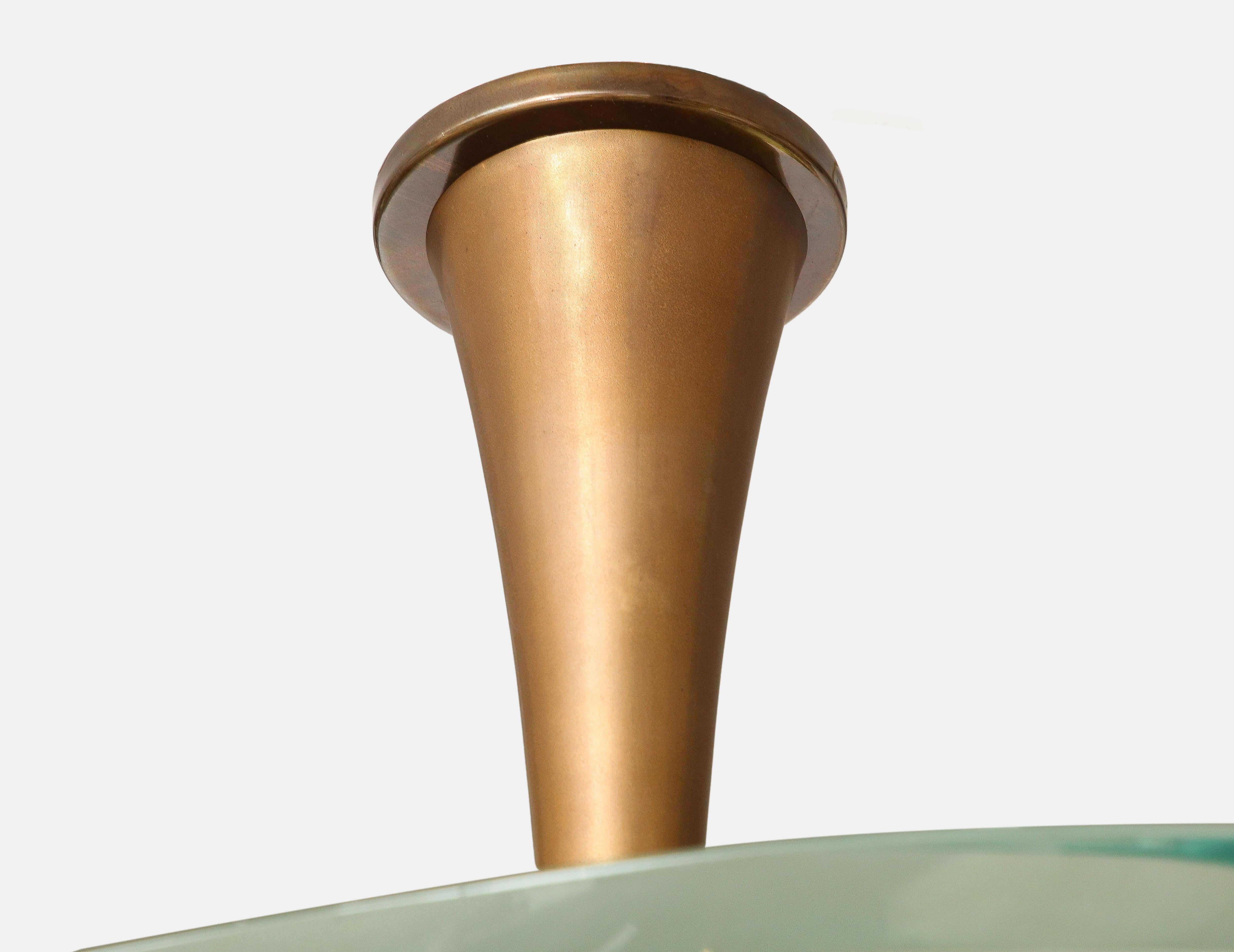 Max Ingrand pour les plafonniers suspendus de Fontana Arte Model No. 1748 en vente 6