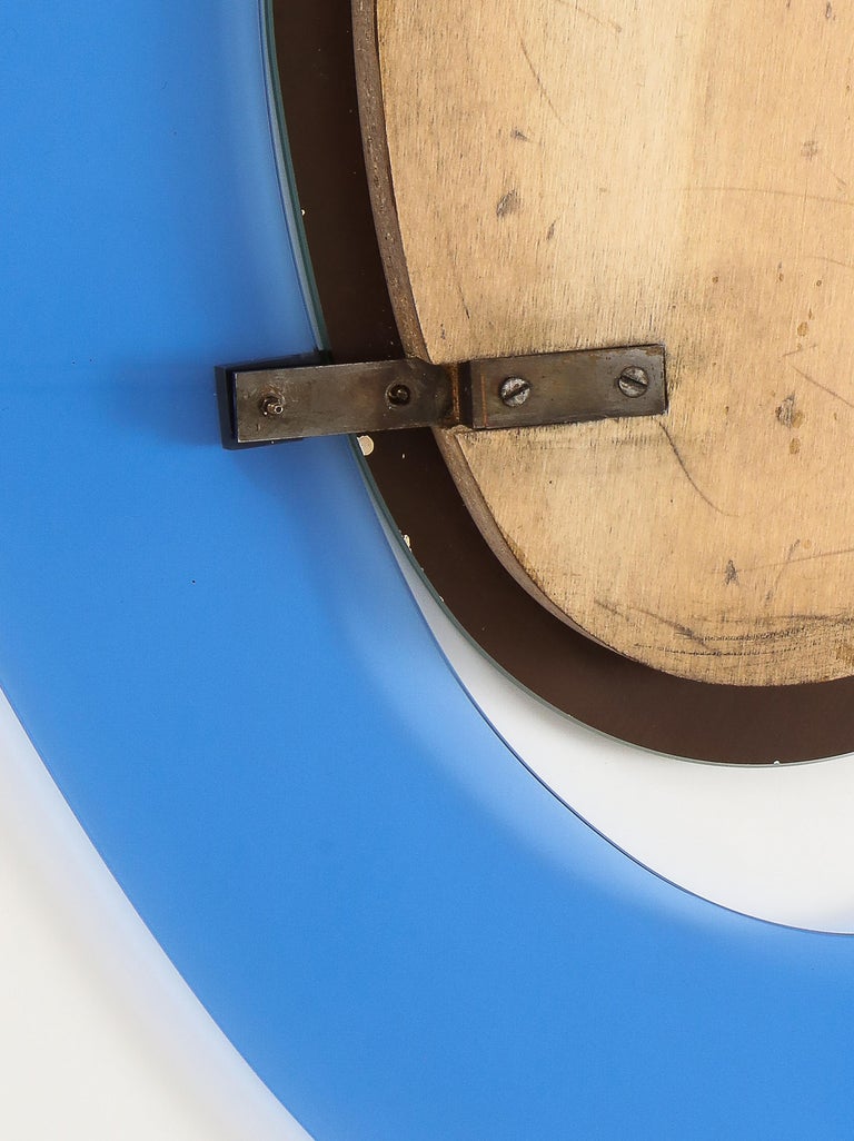 Max Ingrand for Fontana Arte Rare Asymmetrical Mirror For Sale at 1stDibs