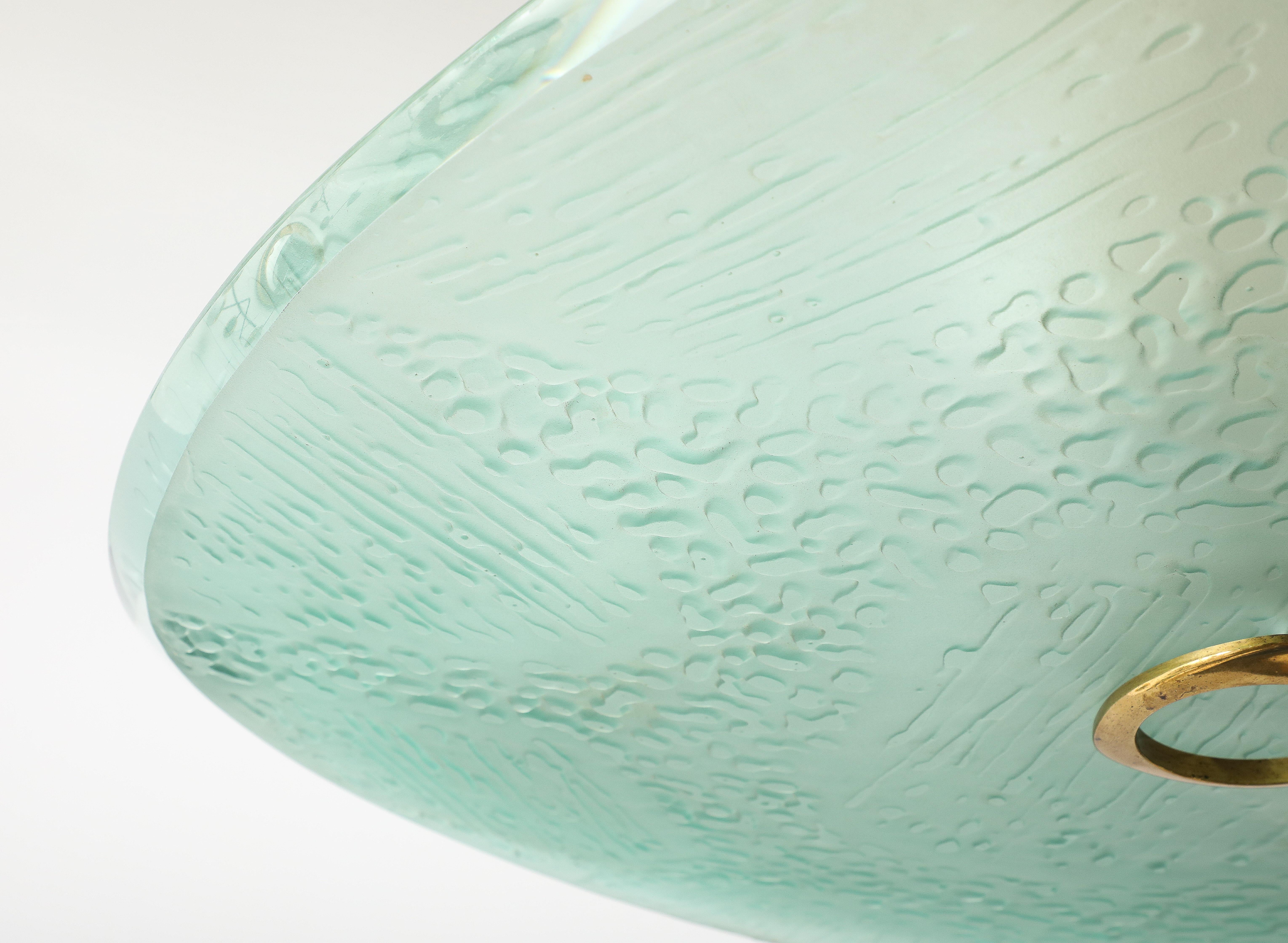 Max Ingrand für Fontana Arte Rare Ceiling Light Modell 2067 im Angebot 5