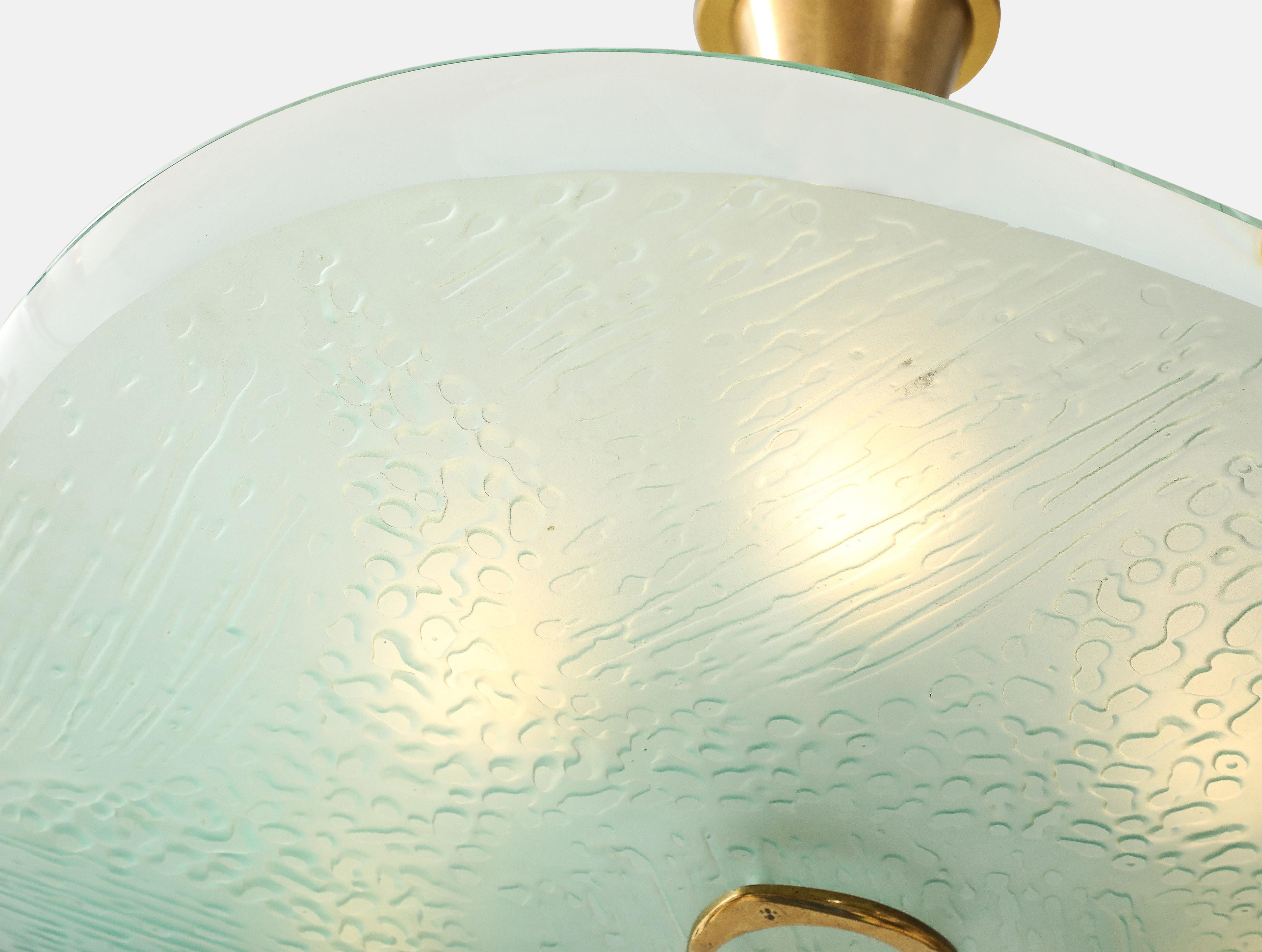 Max Ingrand für Fontana Arte Rare Ceiling Light Modell 2067 (Mitte des 20. Jahrhunderts) im Angebot