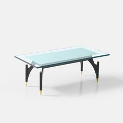 Seltener modernistischer Couchtisch Modell 2013, 1960er Jahre, Max Ingrand für Fontana Arte