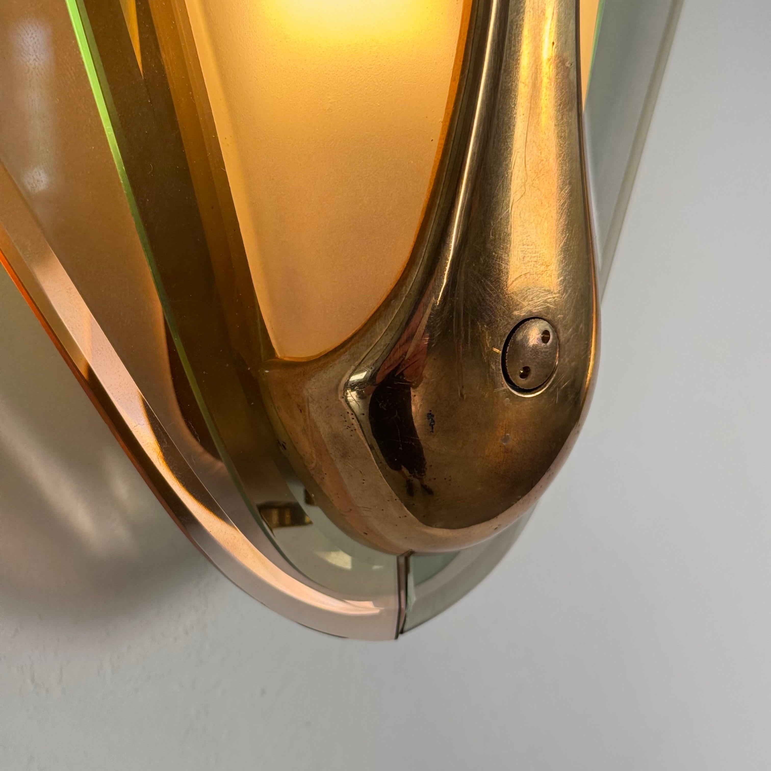 Max Ingrand para Fontana Arte, Raro par de grandes candelabros, Italia 1955 en venta 2