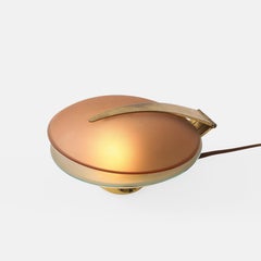 Max Ingrand für Fontana Arte Seltenes Paar Tischlampen oder Wandleuchter, Italien, 1950er Jahre