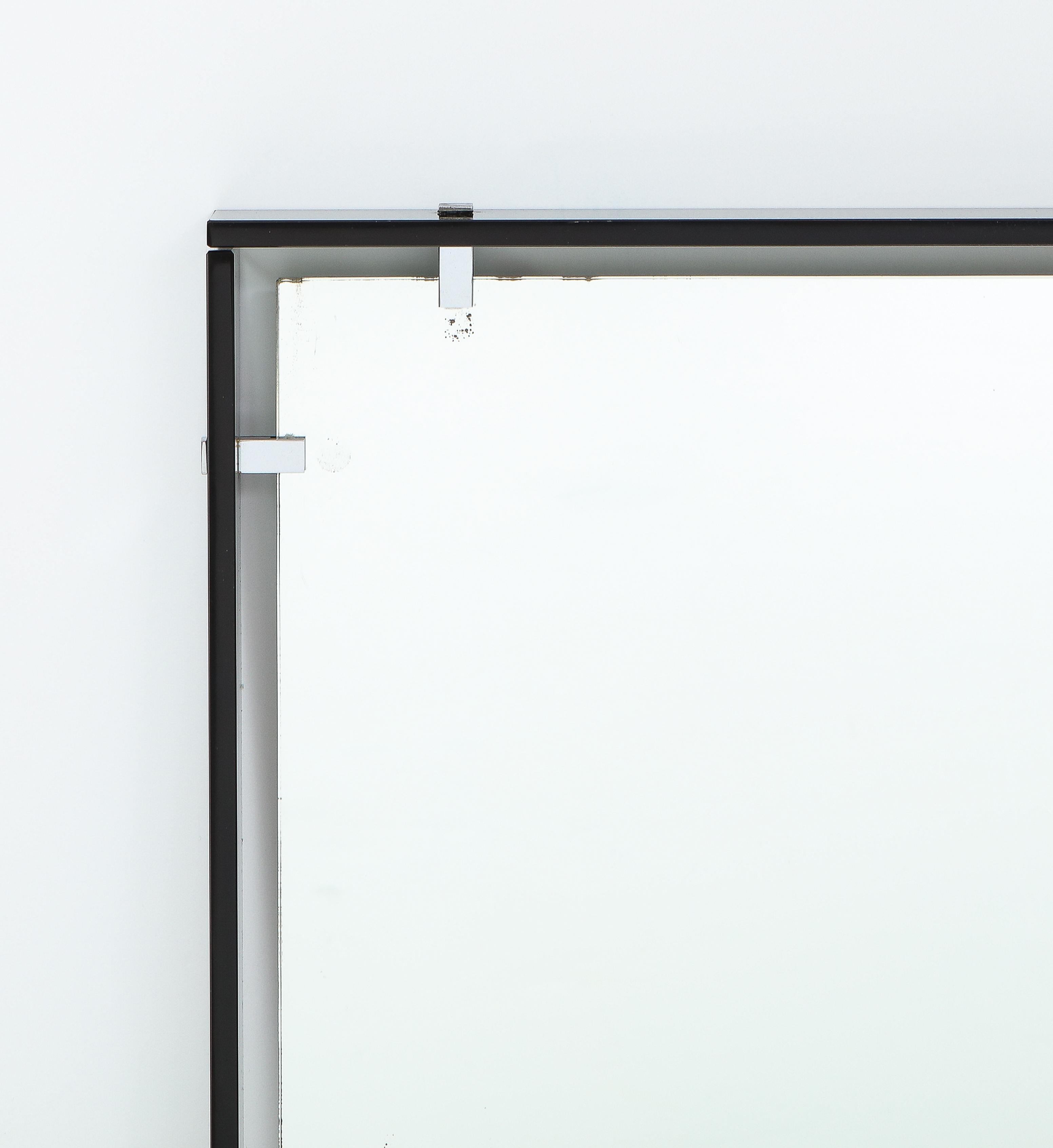 Italian Max Ingrand for Fontana Arte Modernist Rectangular Mirror Model 2014