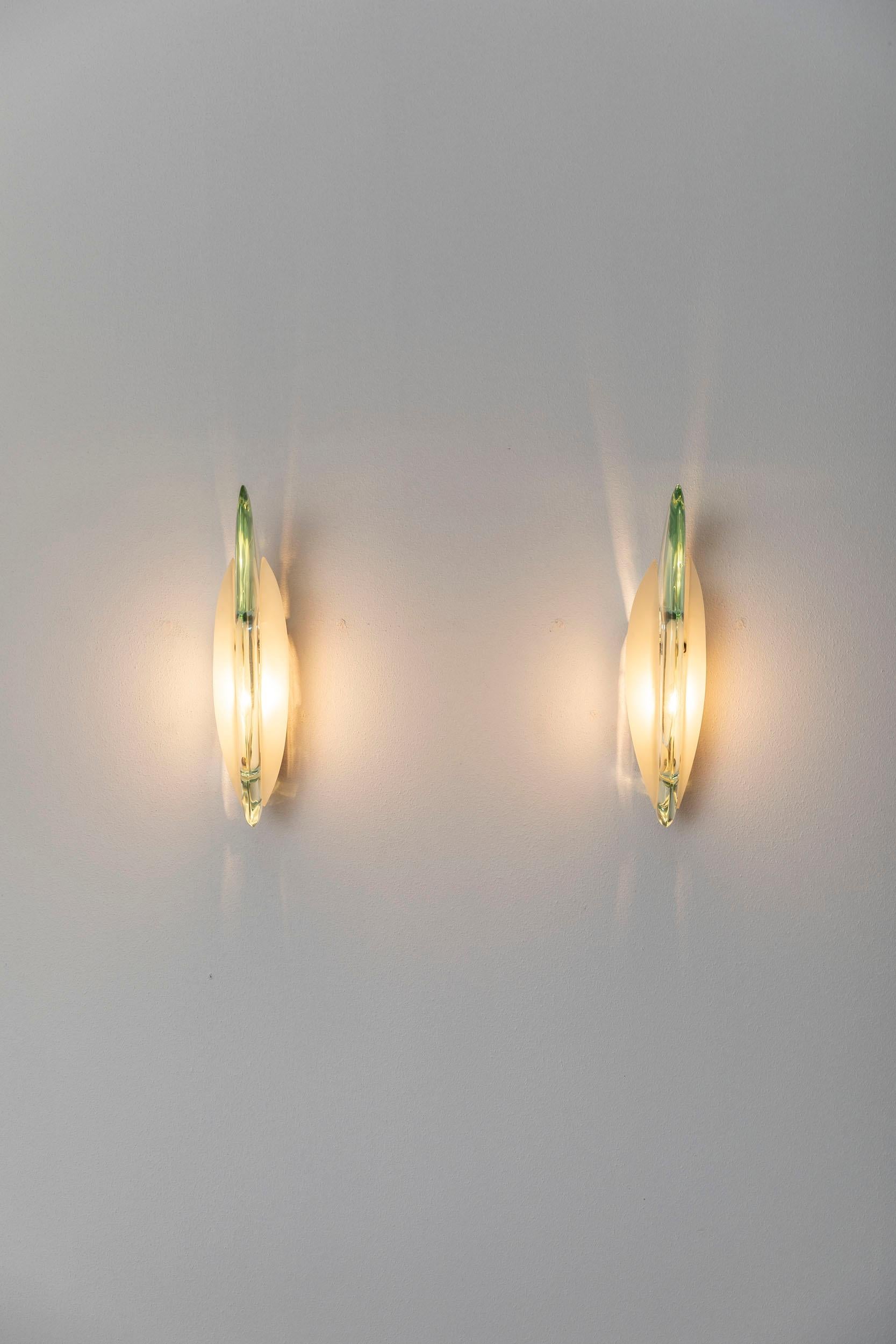 Max Ingrand für Fontana Arte, Wandleuchter, 1957, ca. 3