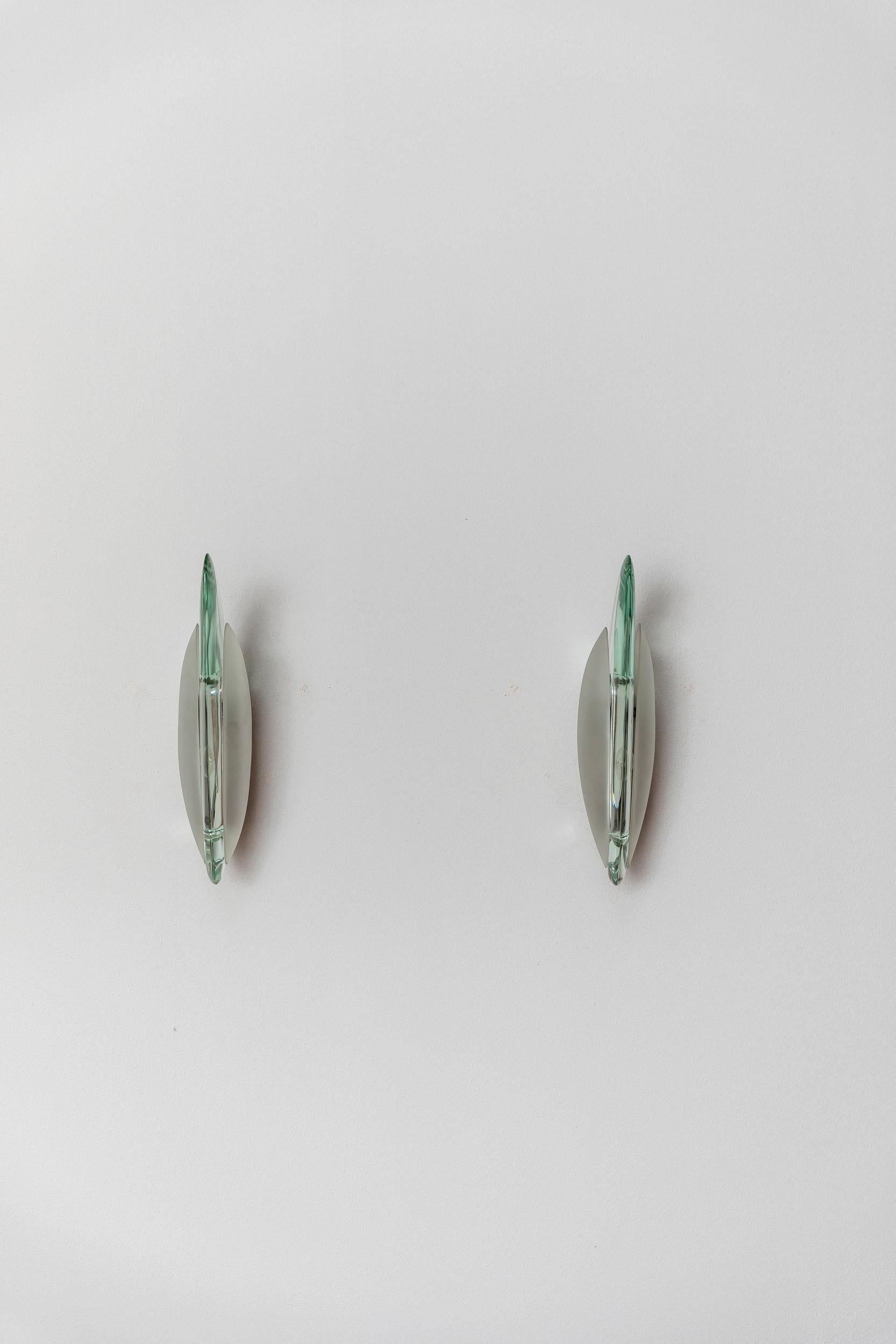 Max Ingrand für Fontana Arte, Wandleuchter, 1957, ca. (Moderne der Mitte des Jahrhunderts)