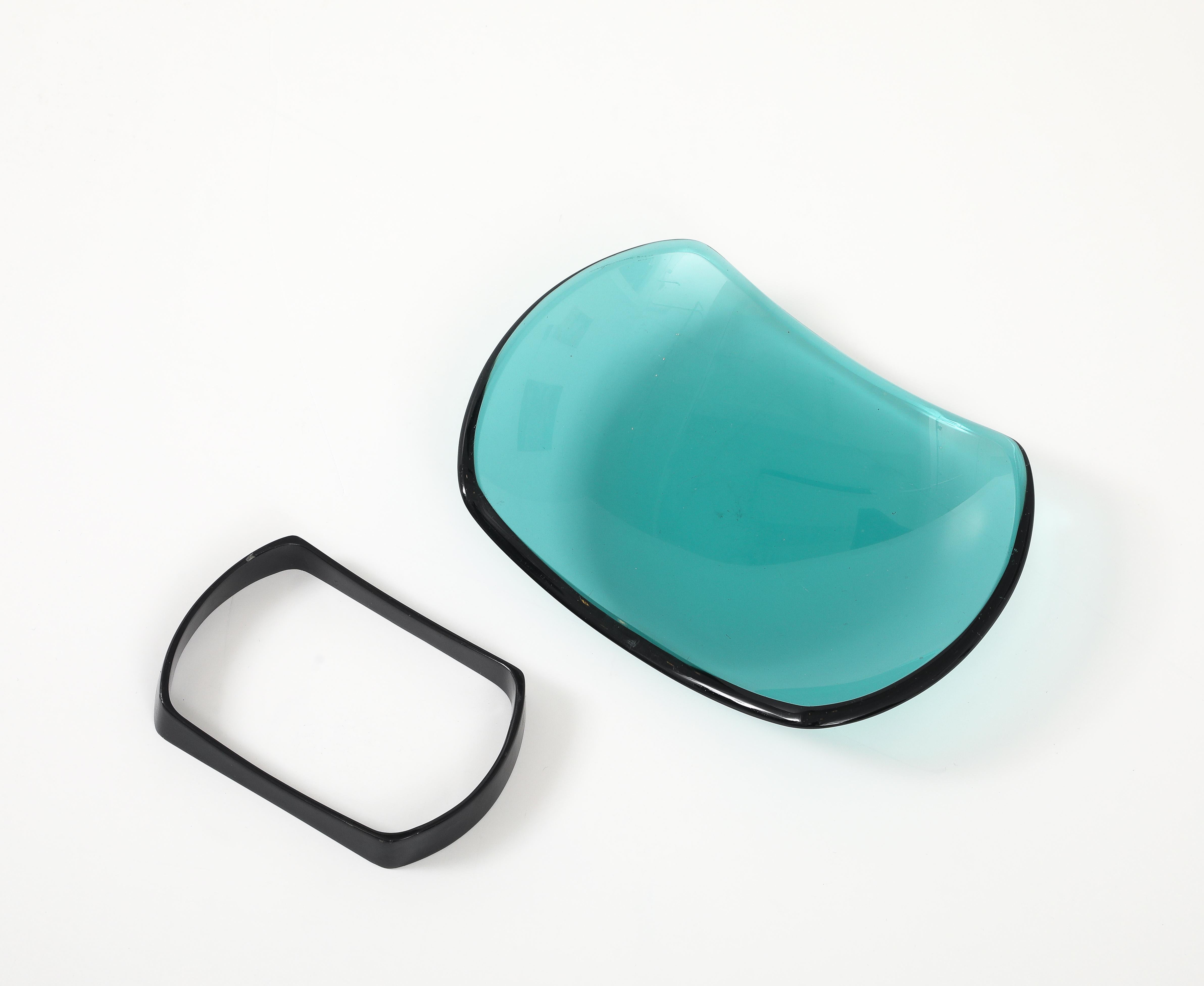 Max Ingrand für Fontana Arte Skulpturale Glasschüssel oder Vide Poche Model No. 1419 im Angebot 2