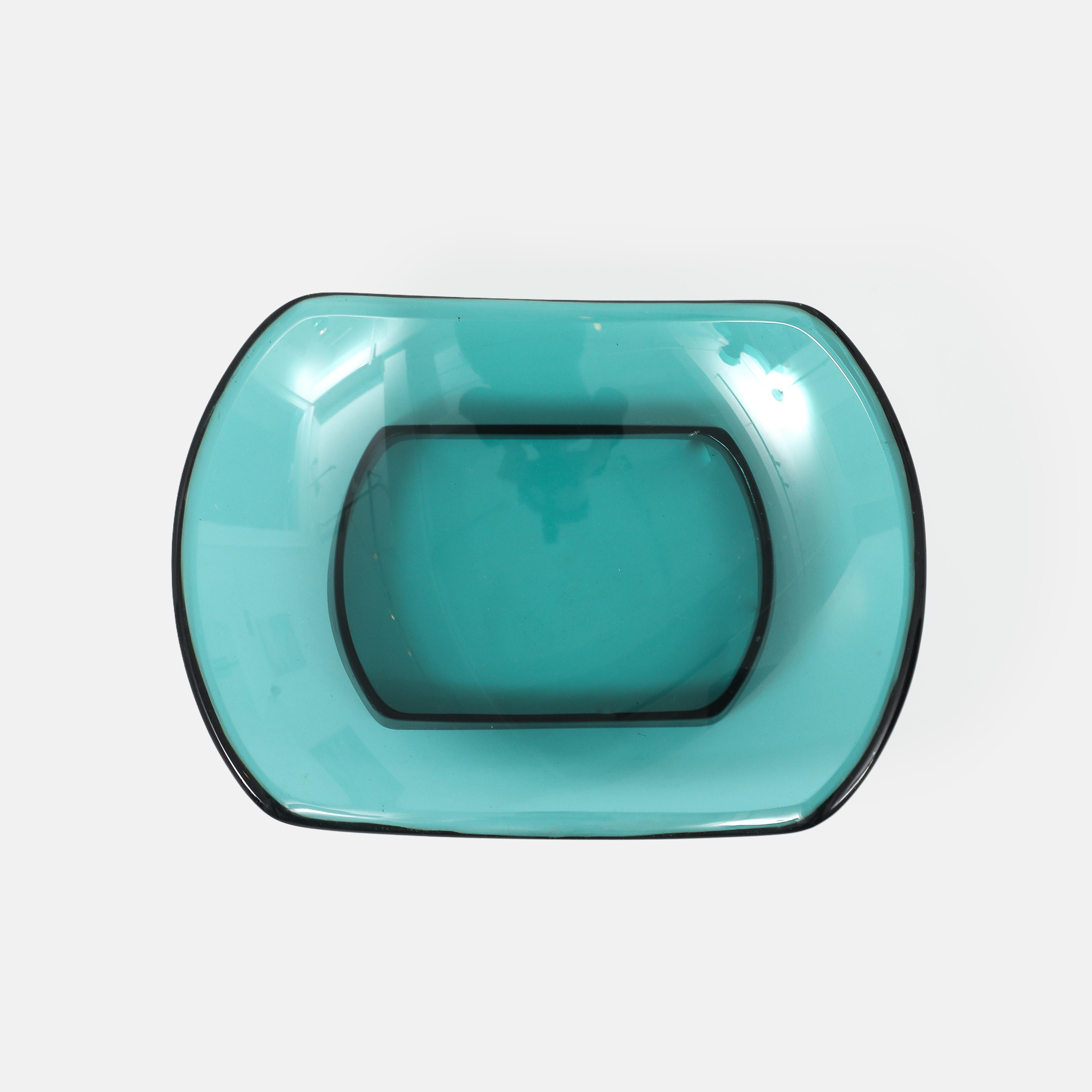 Max Ingrand für Fontana Arte Skulpturale Glasschüssel oder Vide Poche Model No. 1419 im Angebot 1