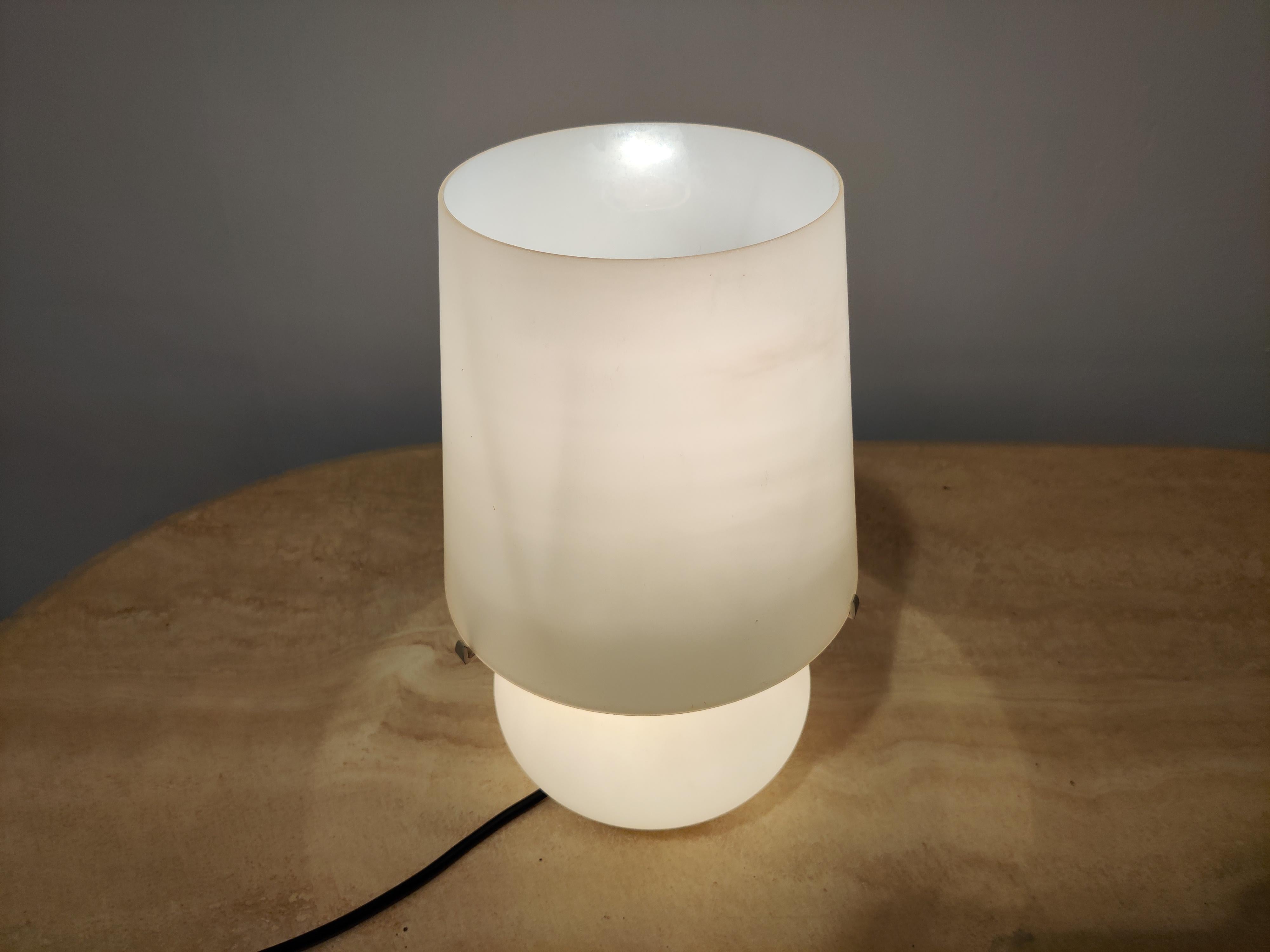 Max Ingrand for Fontana Arte table lamp, 1960s In Good Condition In HEVERLEE, BE