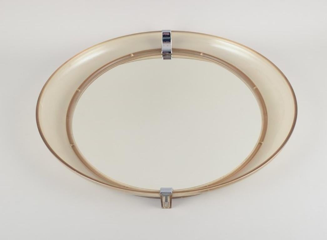 Modern Max Ingrand for Fontana Arte, Wall Mirror, Produced, 1977 For Sale