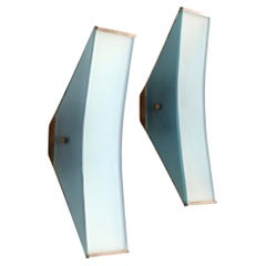 Max Ingrand for Fontana Arte Wall Sconces Model #2135