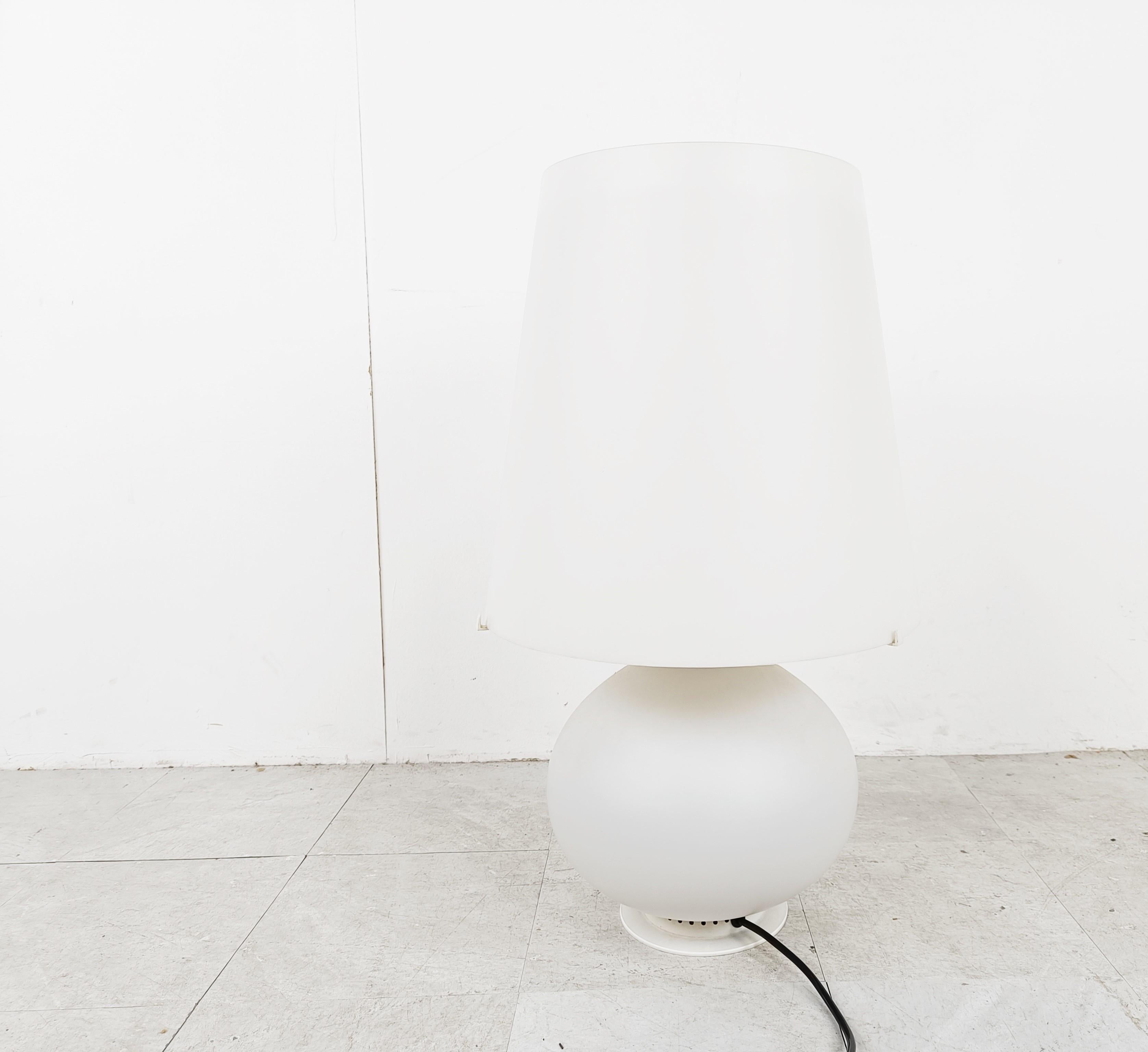Italian Max Ingrand for Fontana Arte XL Table Lamp, 1970s For Sale