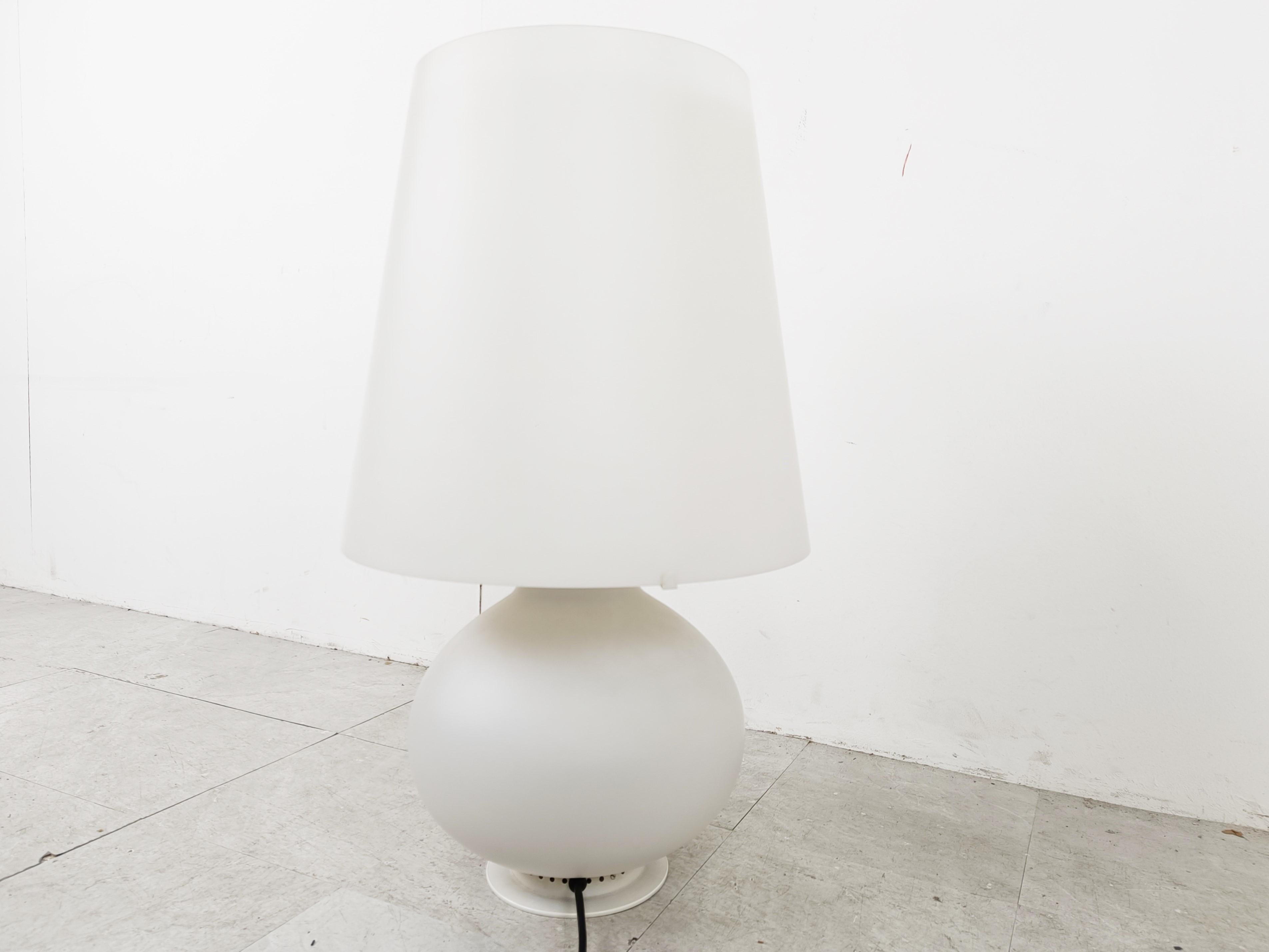 Late 20th Century Max Ingrand for Fontana Arte XL Table Lamp, 1970s For Sale