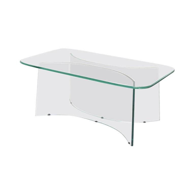 Max Ingrand, Glass Table, Italy, 1960 For Sale