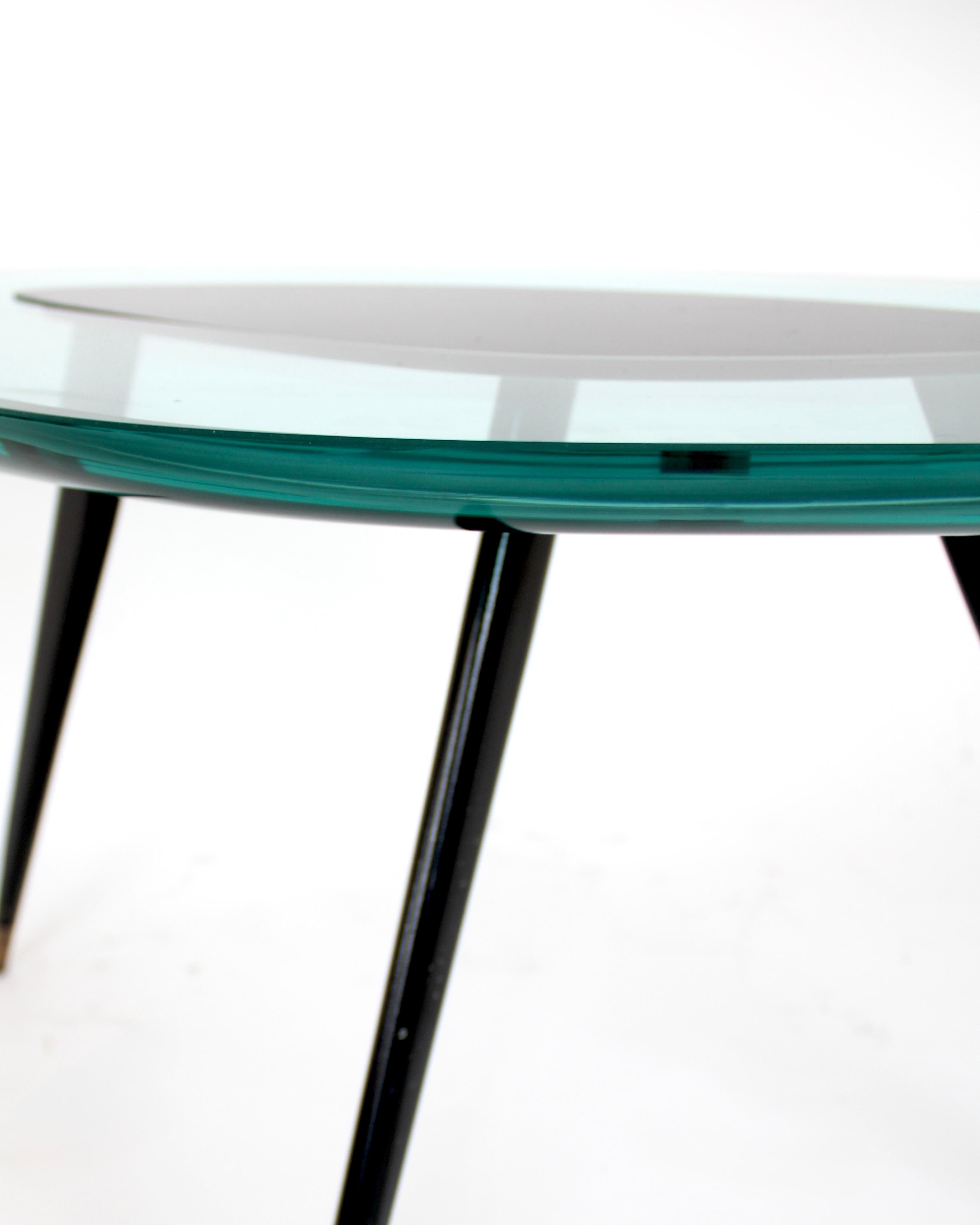Max Ingrand Italienischer Couchtisch von Fontana Arte um 1959 im Angebot 5