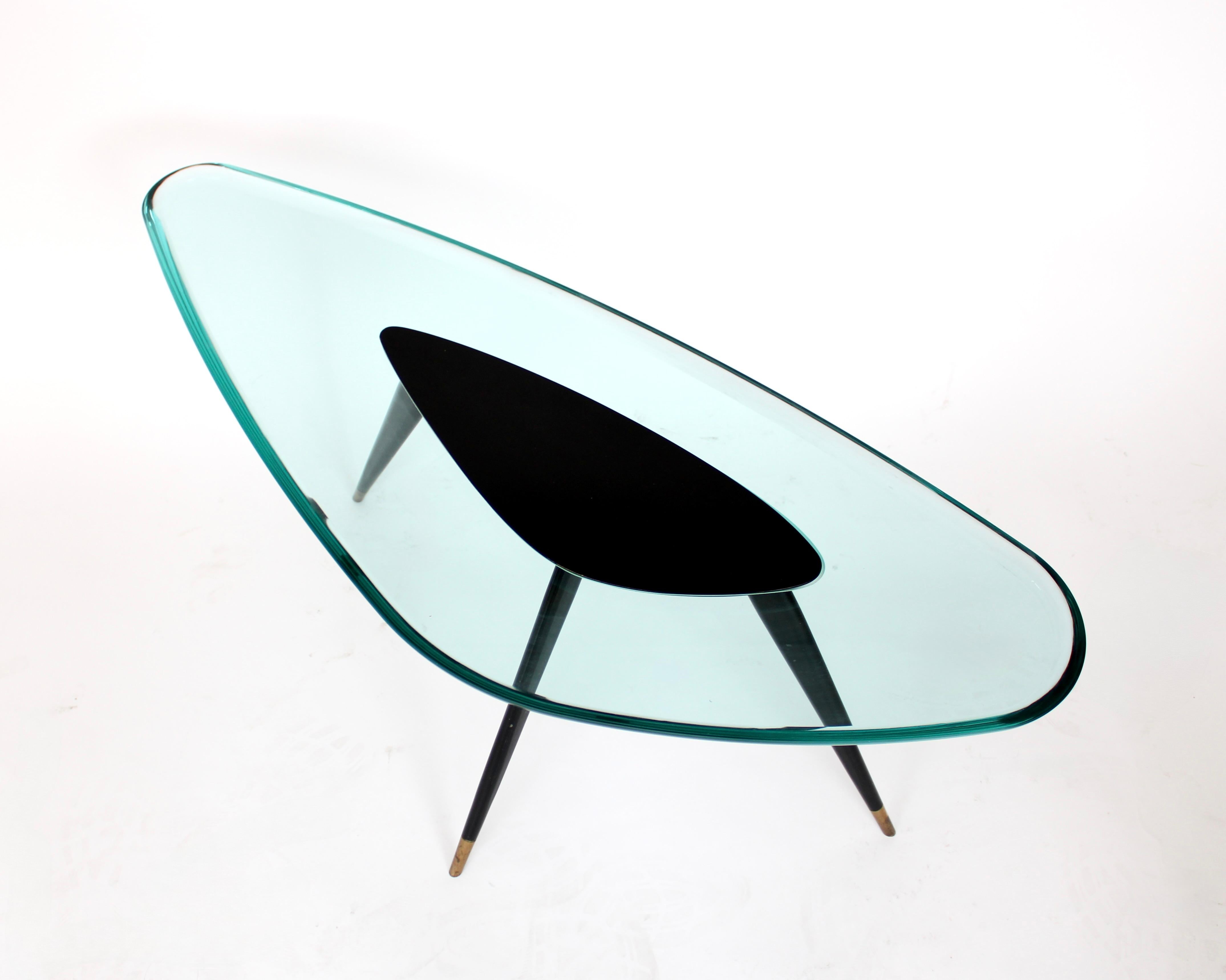 Max Ingrand Italienischer Couchtisch von Fontana Arte um 1959 im Zustand „Gut“ im Angebot in Chicago, IL