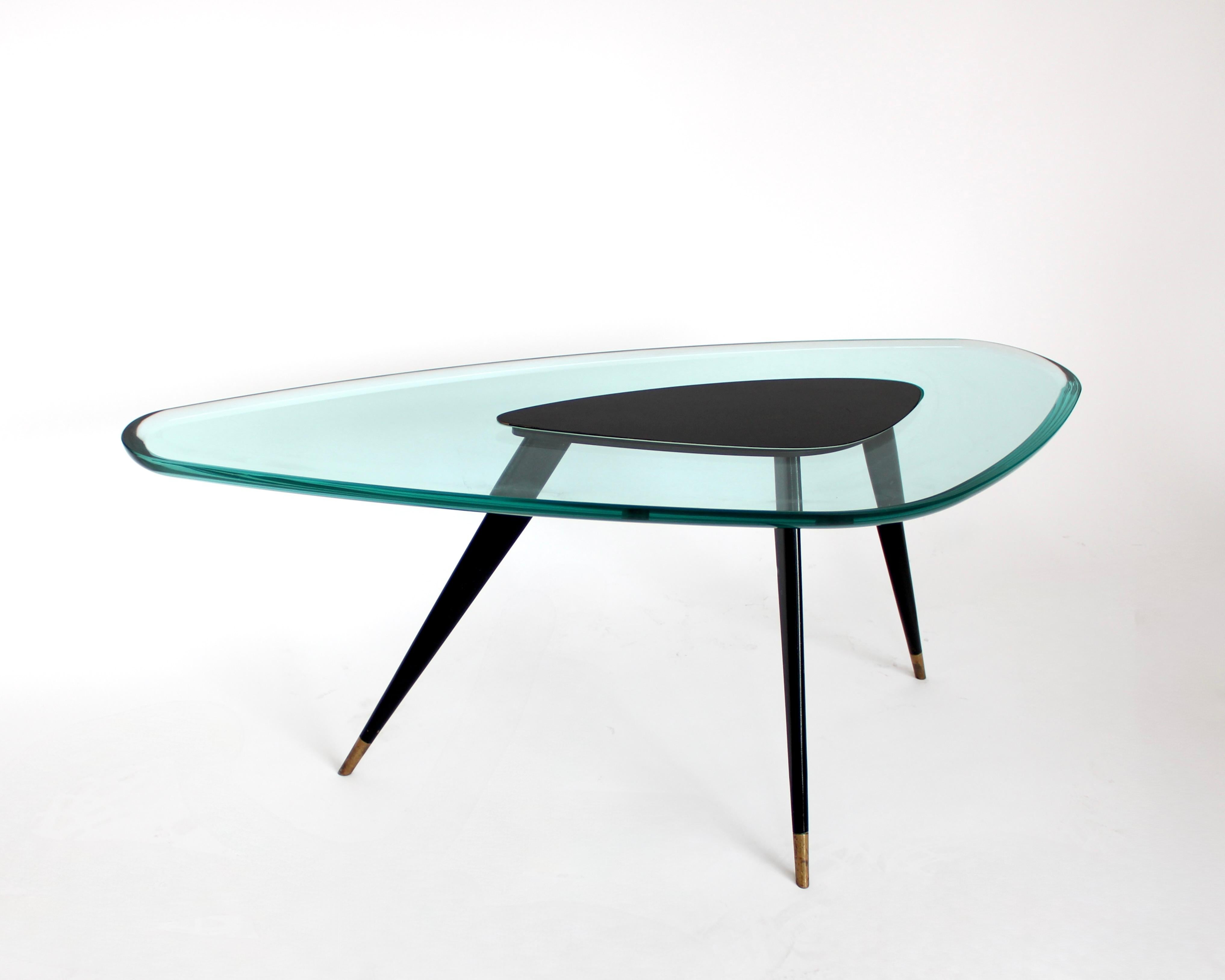 Max Ingrand Italienischer Couchtisch von Fontana Arte um 1959 im Angebot 1