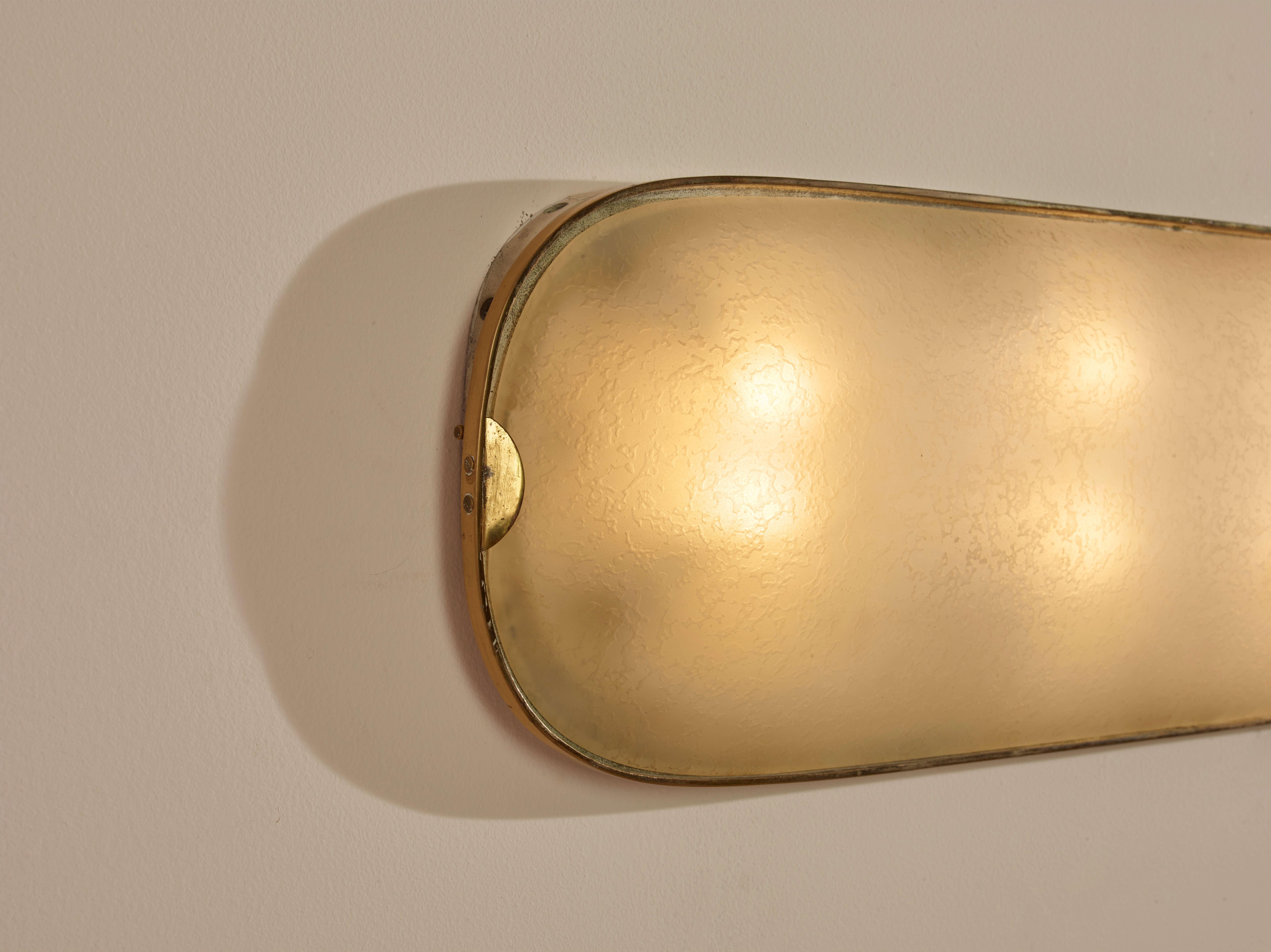 Max Ingrand, grande lampada da soffitto o da parete di Fontana Arte, Italia, anni '50 In condizioni buone in vendita a Chiavari, Liguria