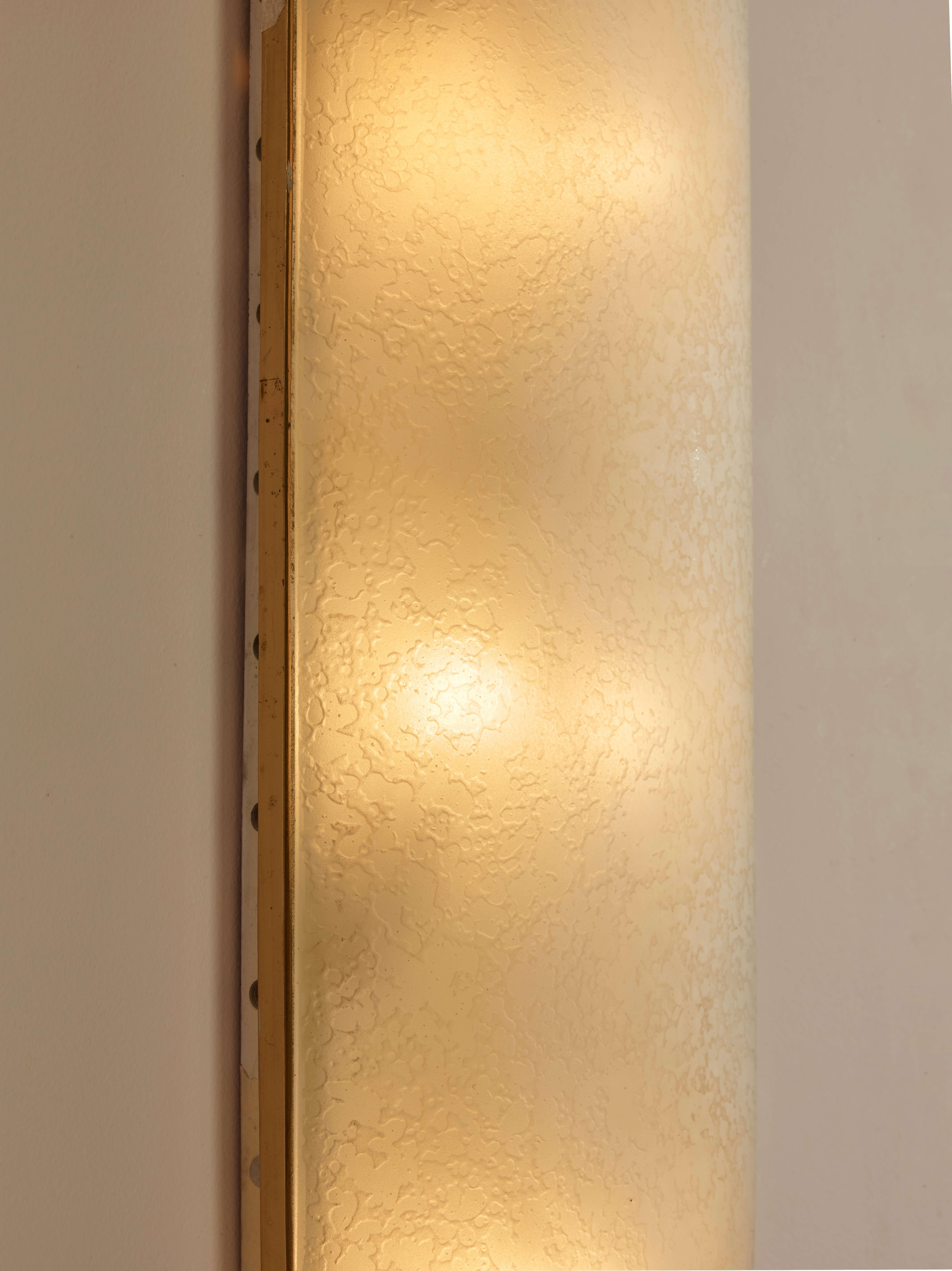Max Ingrand, grande lampada da soffitto o da parete di Fontana Arte, Italia, anni '50 in vendita 1