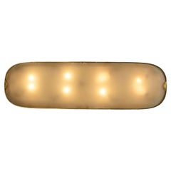 Max Ingrand large ceiling or wall light by Fontana Arte, Italy, 1950s