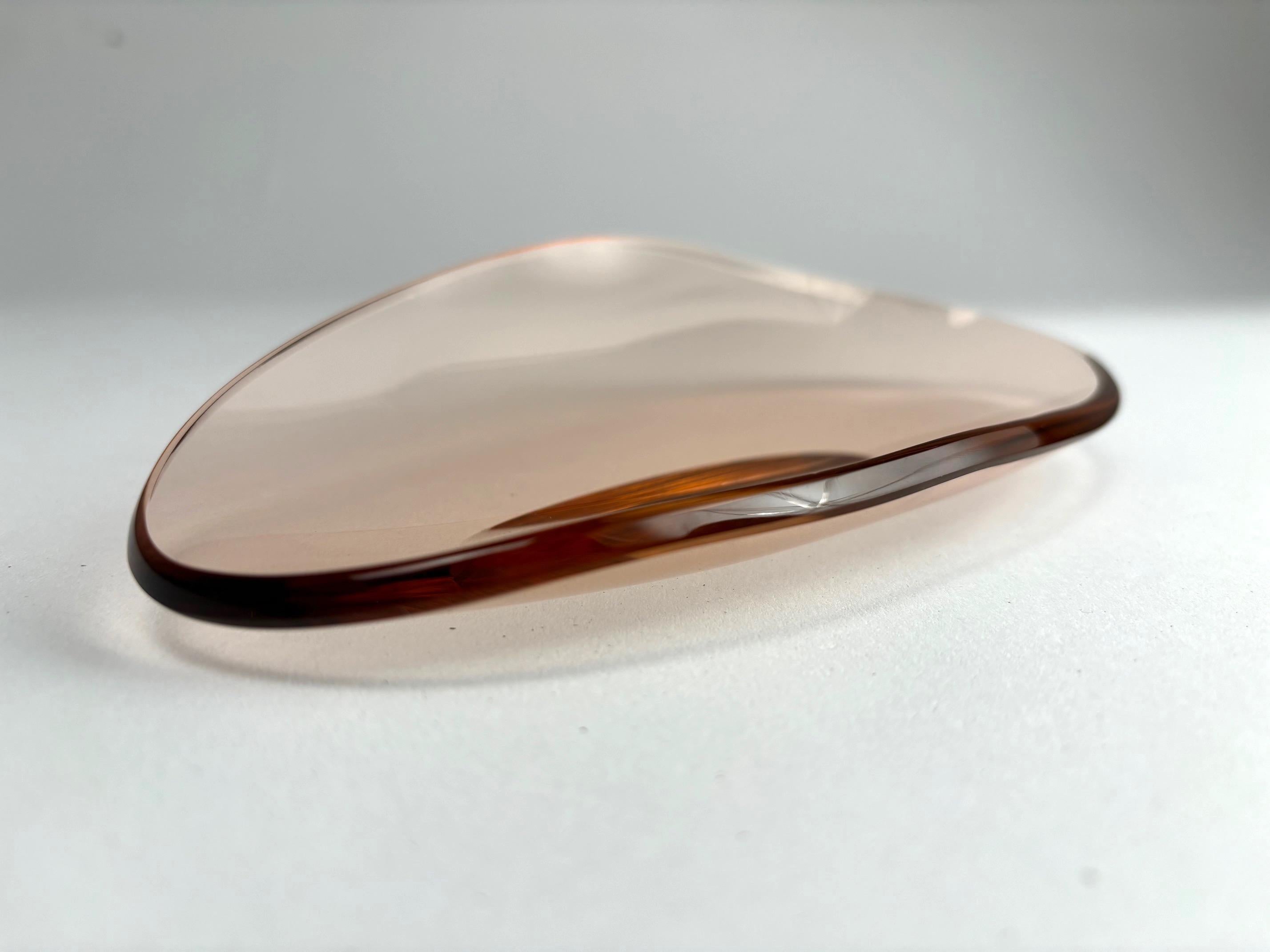 Max Ingrand, Mid-Century cut glass ashtray, Italy, 1950s For Sale 3