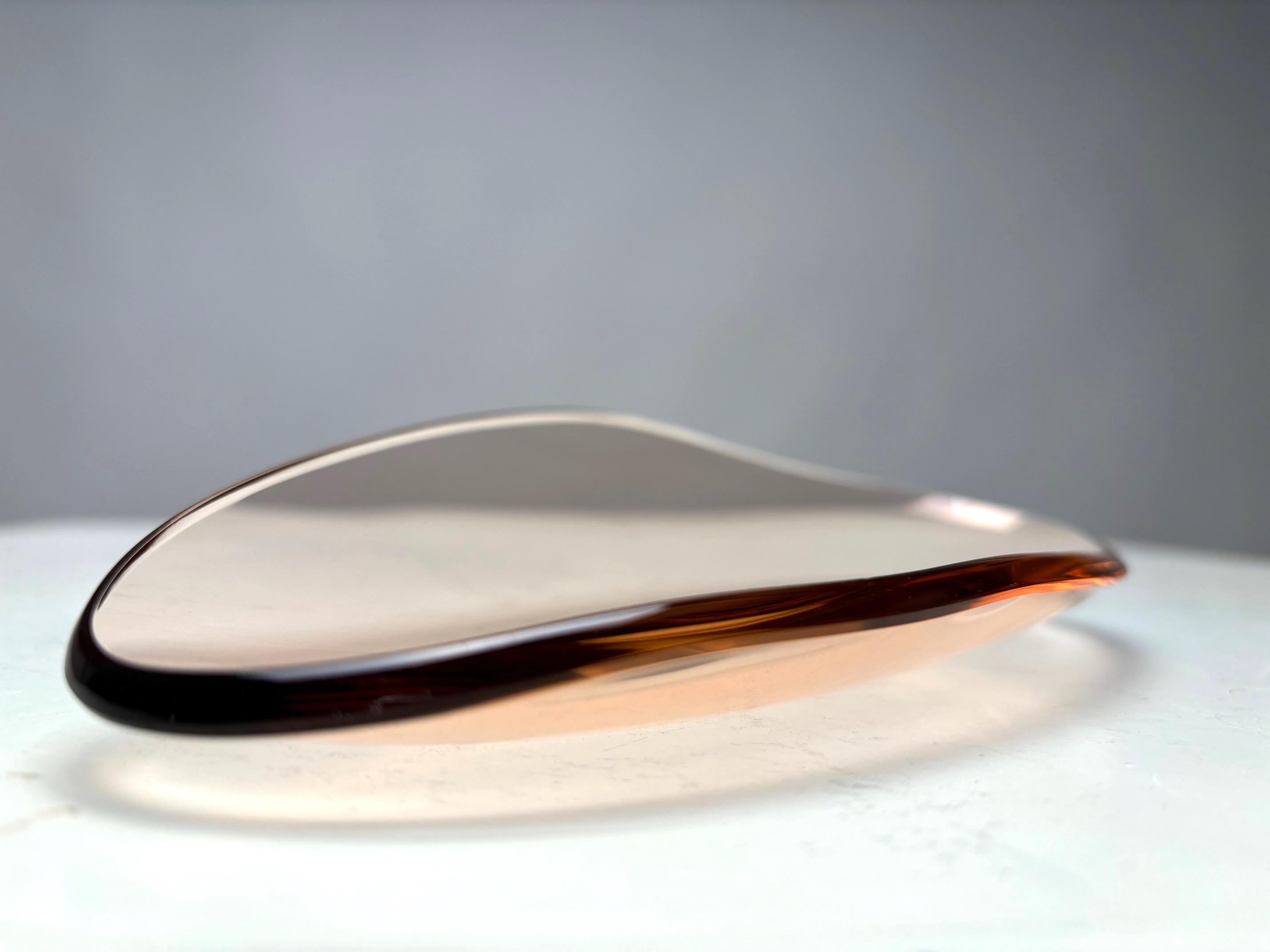 Italian Max Ingrand, Mid-Century cut glass ashtray, Italy, 1950s For Sale