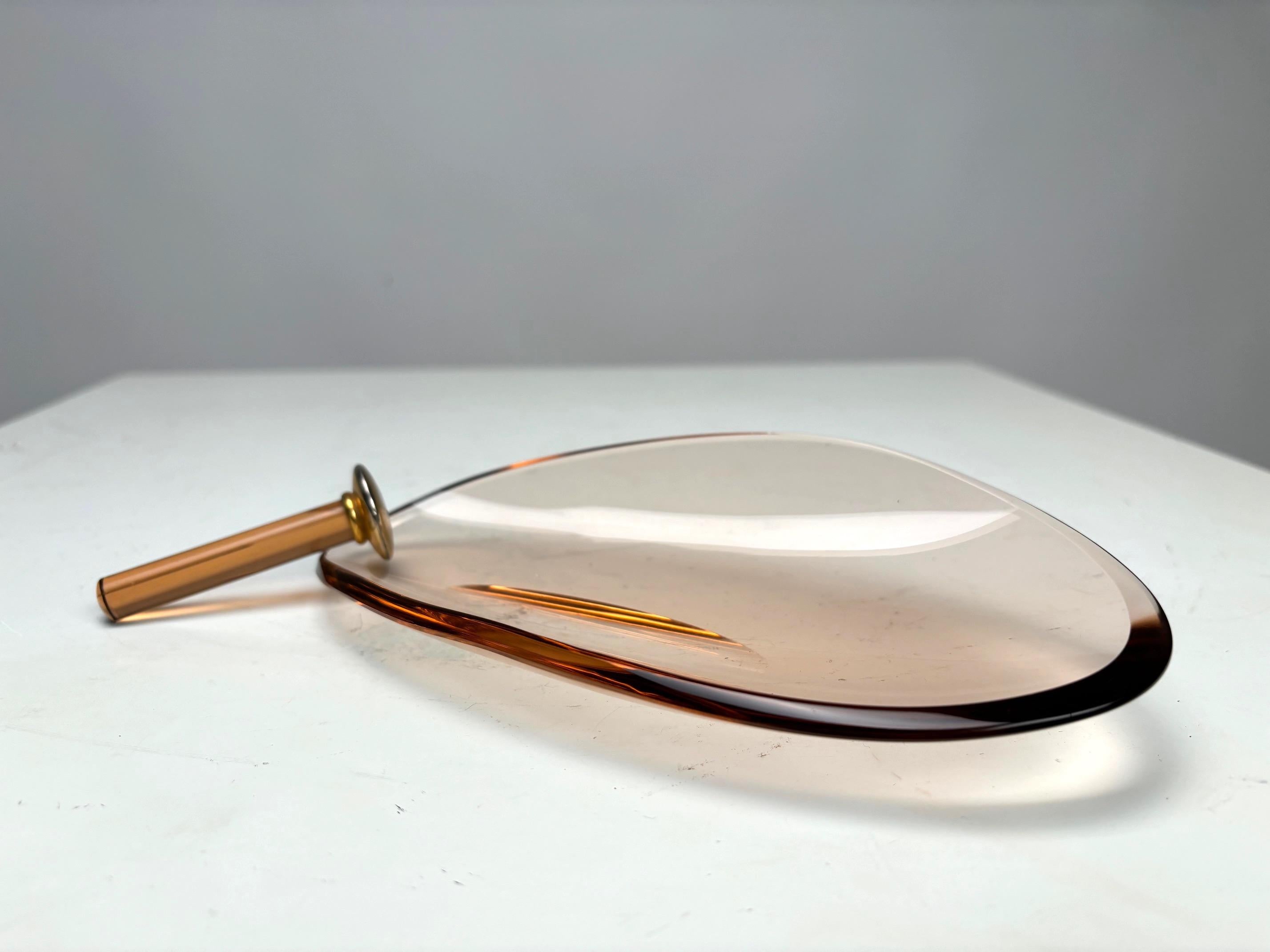 Mid-20th Century Max Ingrand, Mid-Century cut glass ashtray, Italy, 1950s For Sale