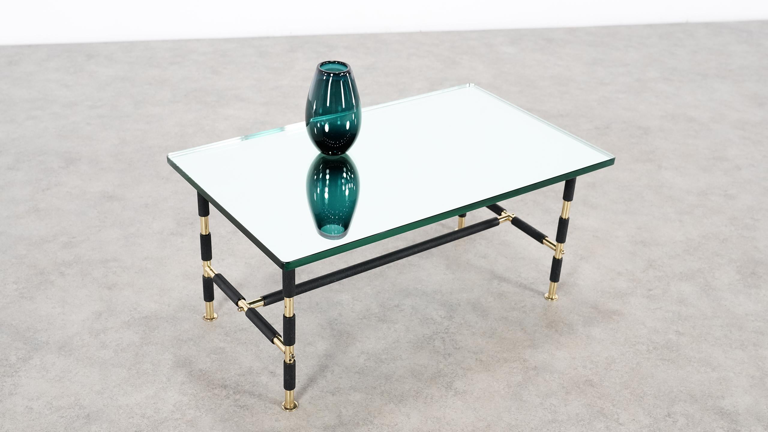 Hollywood Regency Max Ingrand, Mirror Coffee Table, Model 1736, for Fontana Arte, Italy in 1955