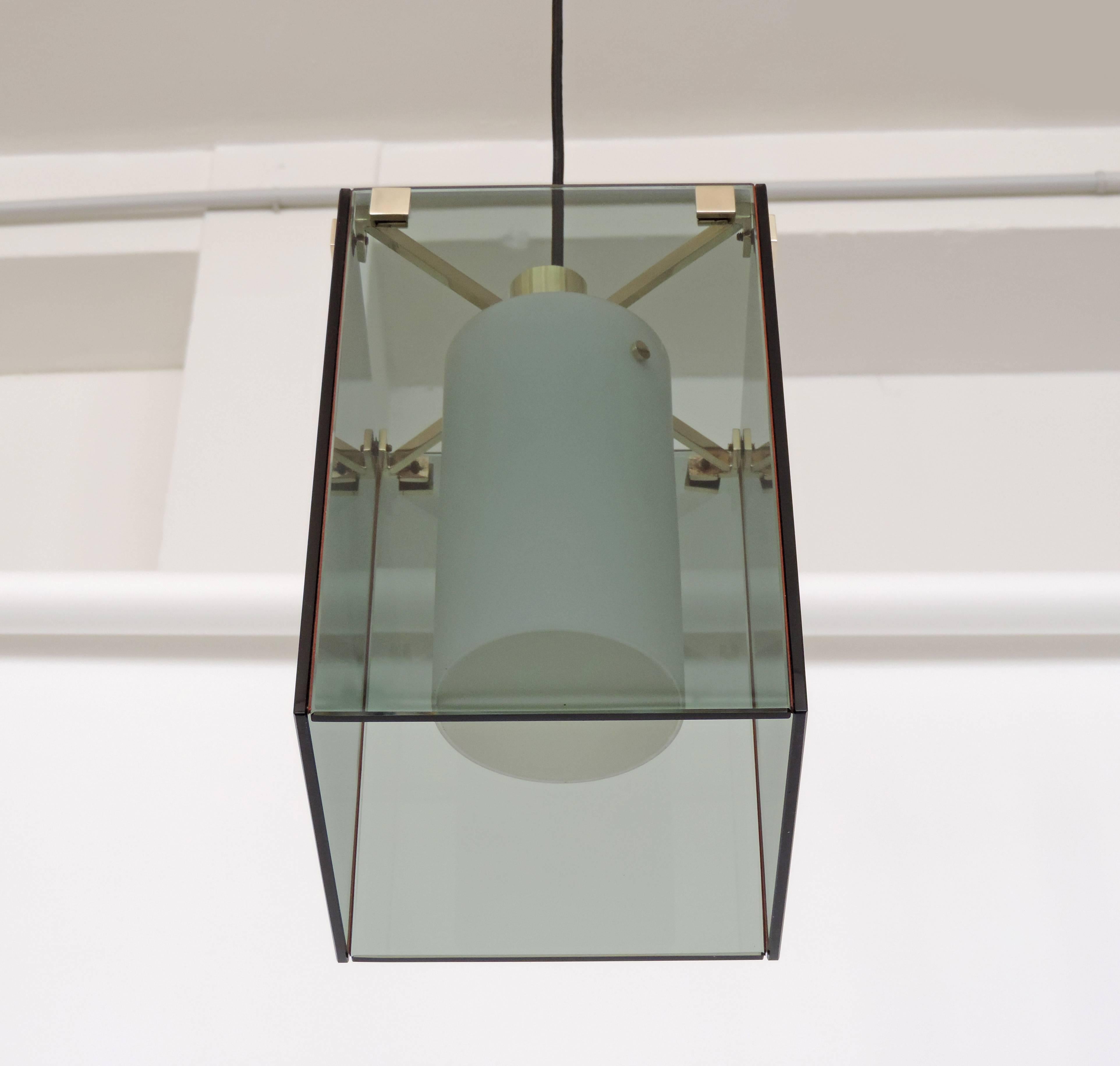 Italian Max Ingrand Mod. 2211 Ceiling Lamp for Fontana Arte