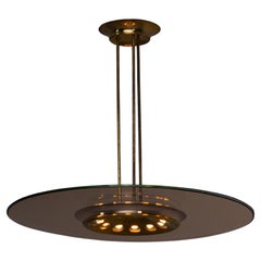 Max Ingrand model 1508 chandelier Fontana Arte Italy 1954