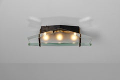 Max Ingrand model 1937 flush mount Fontana Arte Italy 1961