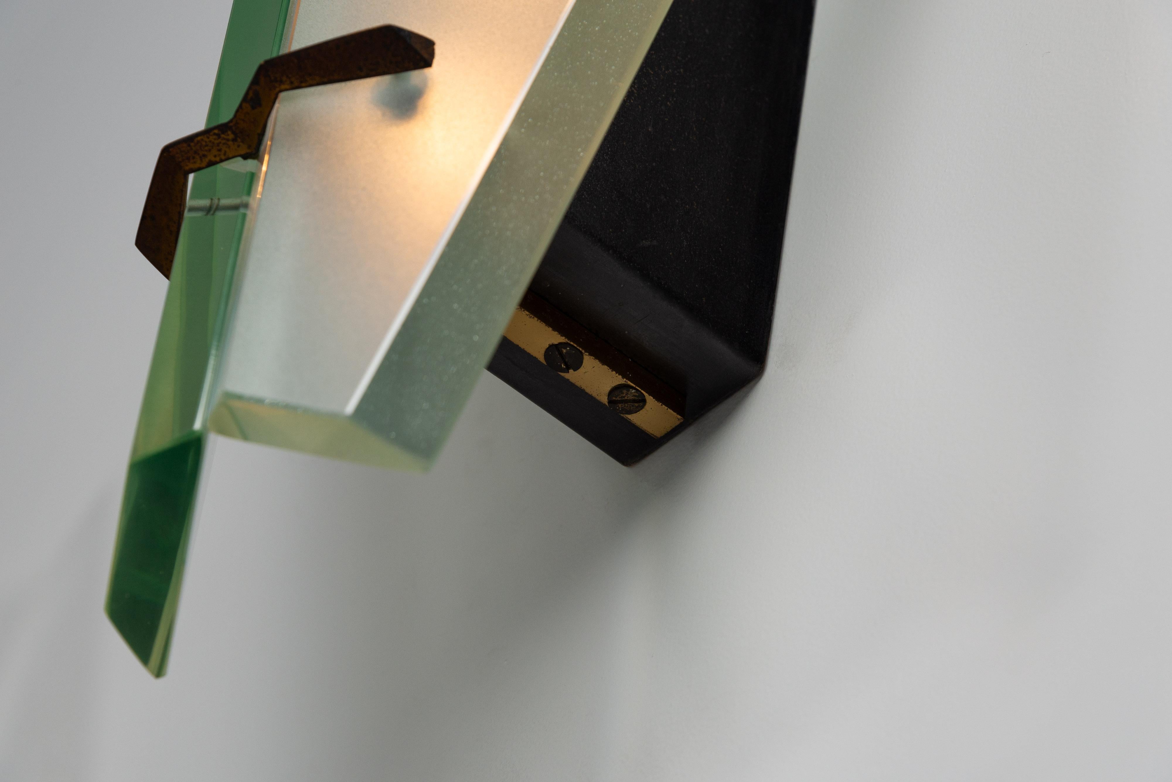 Max Ingrand model 1943 sconces Fontana Arte Italy 1961 2