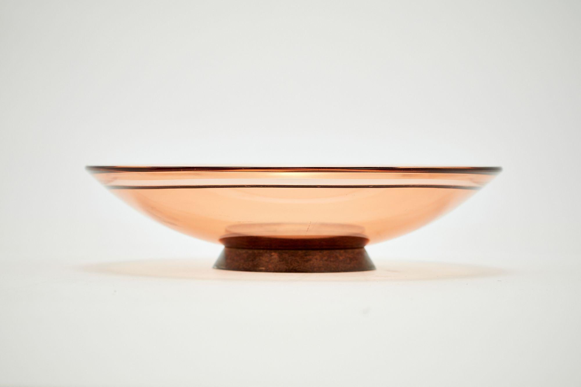 Plat à couvercle en cristal Max Ingrand modèle 2004 pour Fontana Arte, 1955 en vente 2