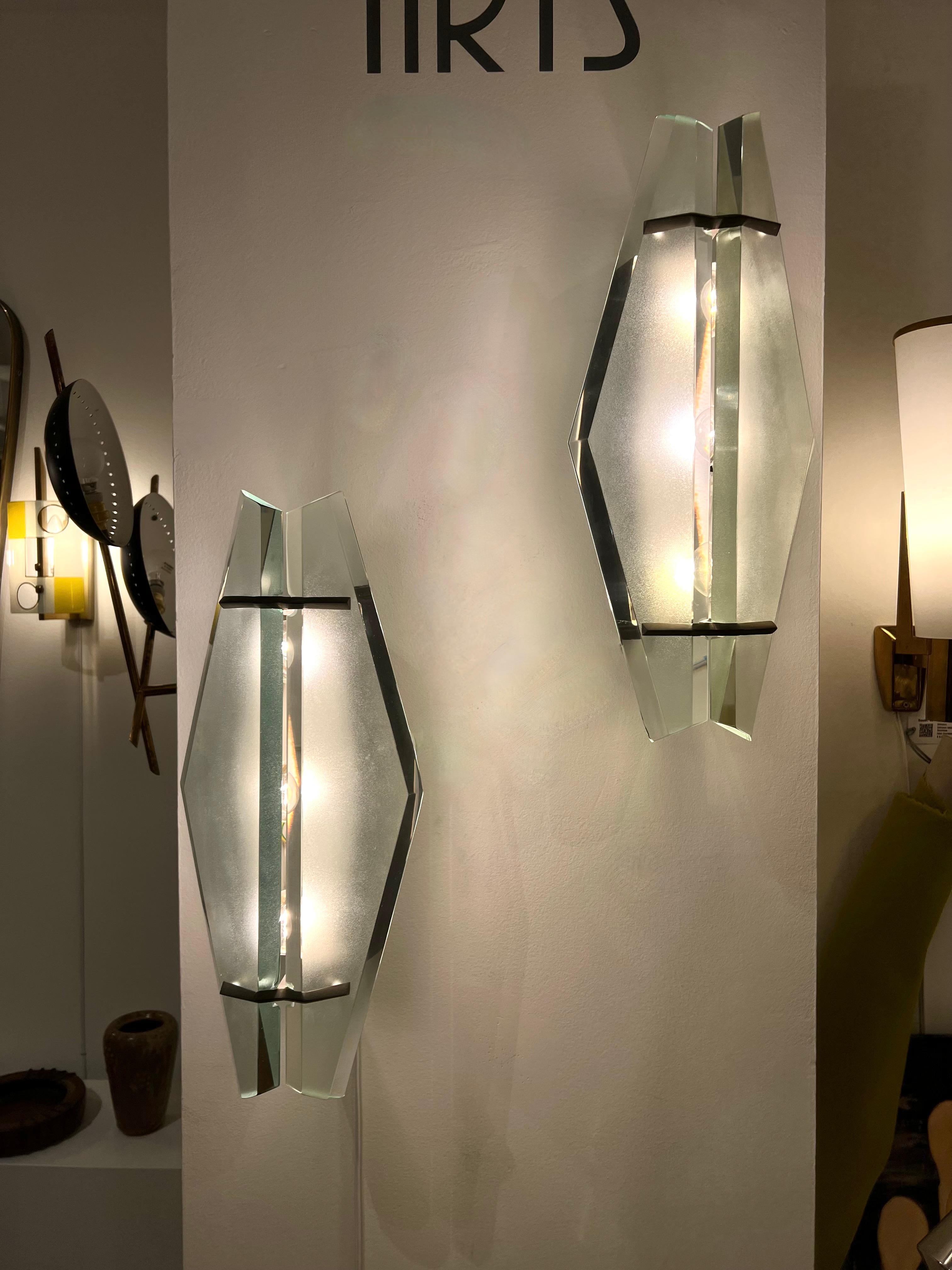 Max Ingrand Modernist Sconces For Sale 2