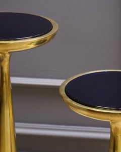 Pareja de mesas de pedestal Max Ingrand mod. 1776