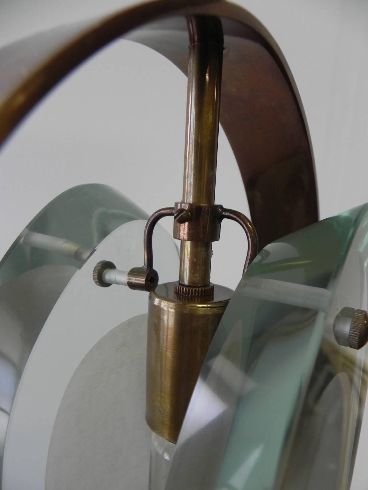 Max Ingrand Pendant Ceiling Lamp 'Model 1933' for Fontana Arte, 1961 5