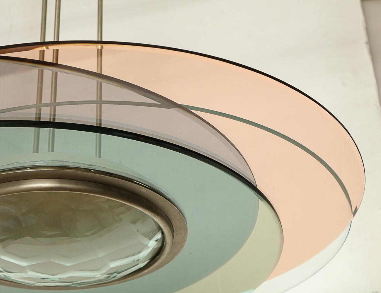 Mid-20th Century Max Ingrand Pendant