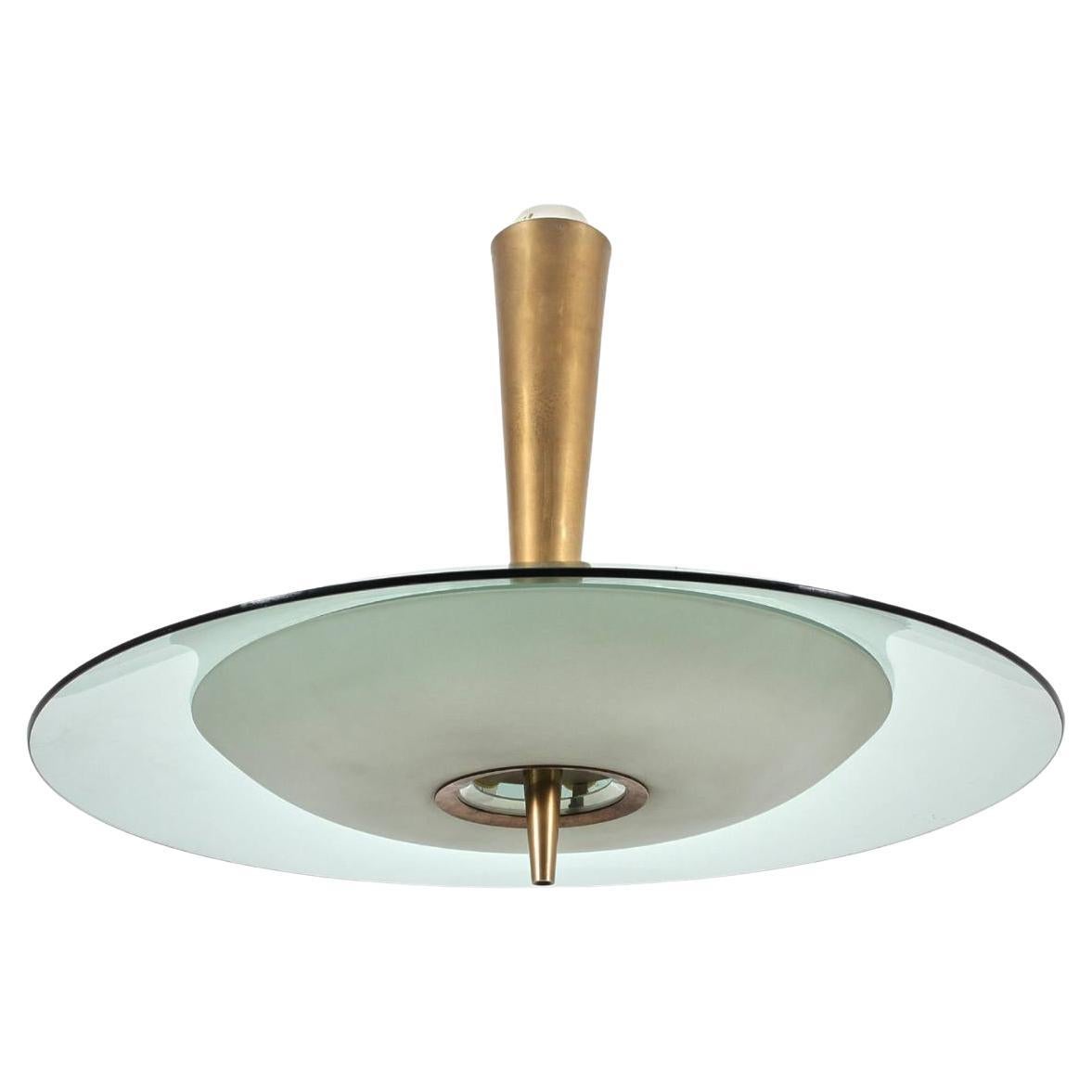 'Max Ingrand for Fontana Arte'  pendant or chandelier Model 1462